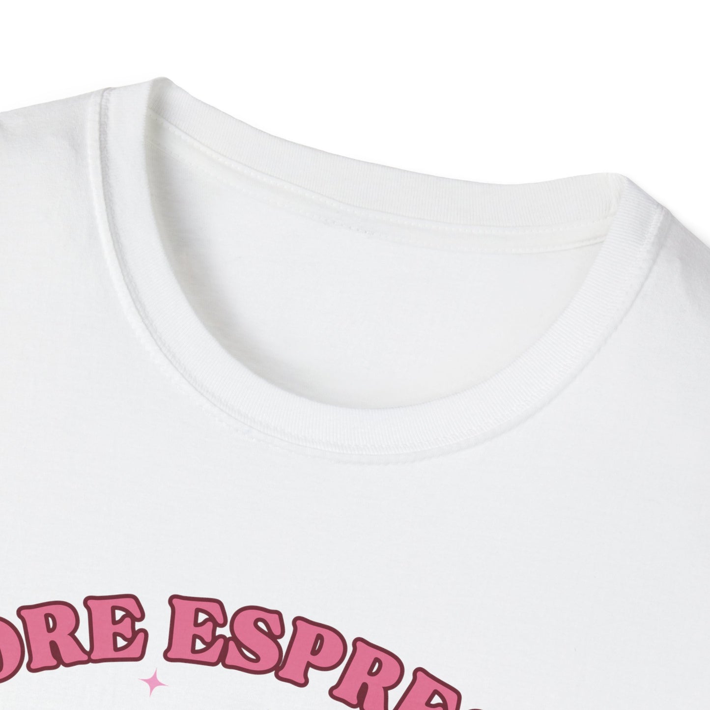 More Espresso, Less Depresso (Coffee & Heart) T-shirt