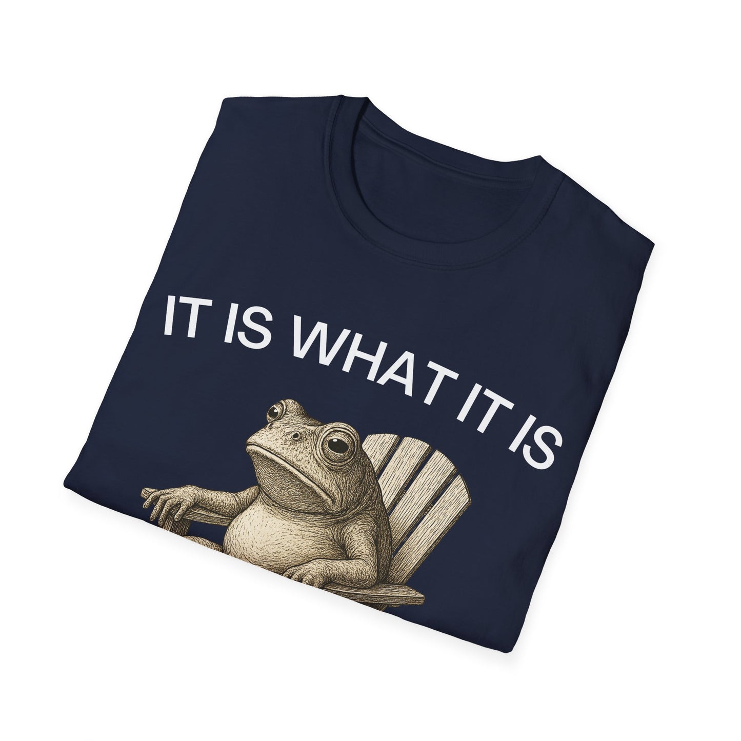 It Is What It Is And It Is Not Great (Frog) T-shirt
