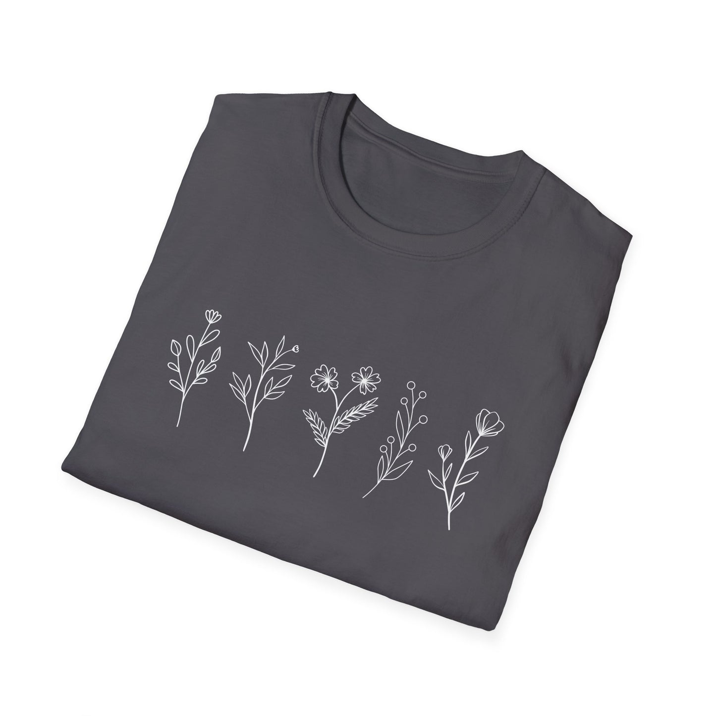 Botanical Line Drawing T-shirt