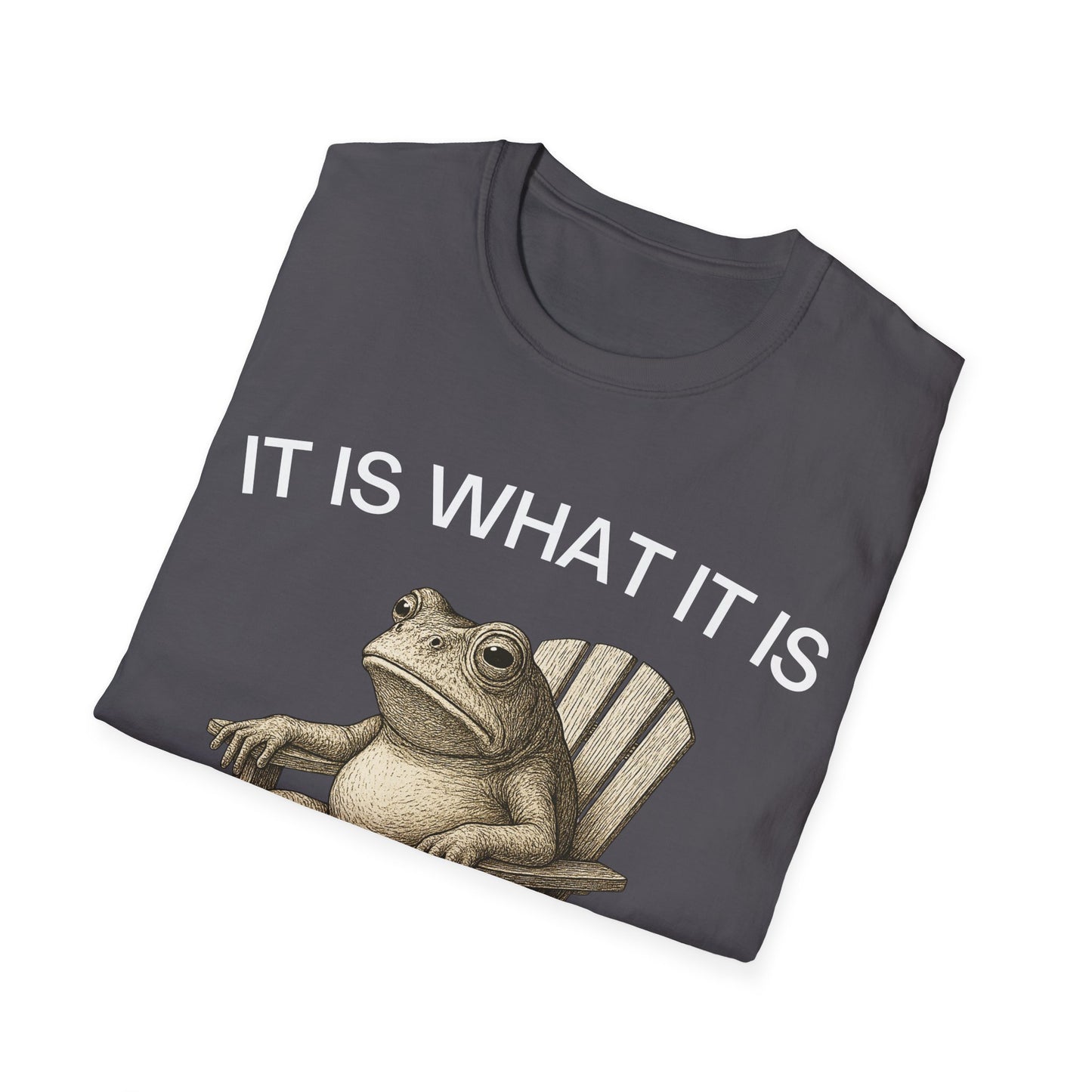 It Is What It Is And It Is Not Great (Frog) T-shirt