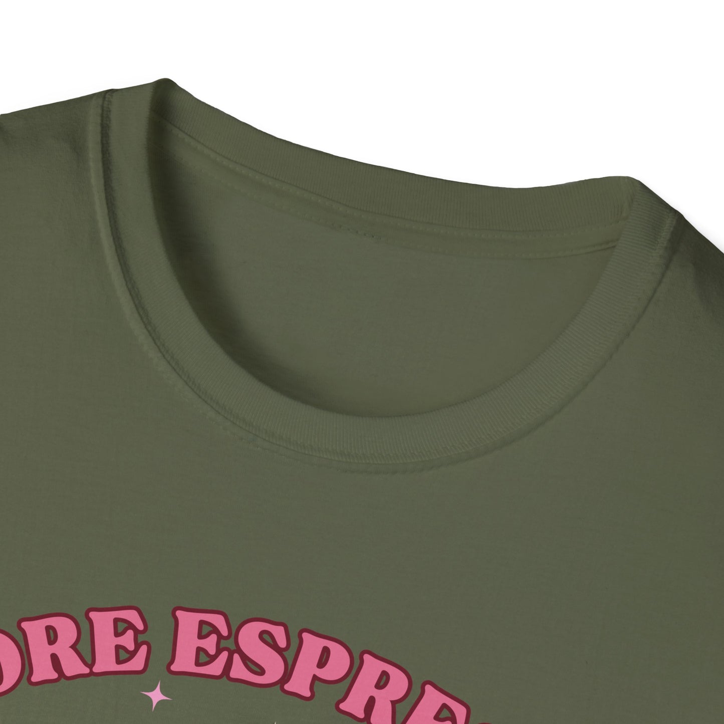 More Espresso, Less Depresso (Coffee & Heart) T-shirt
