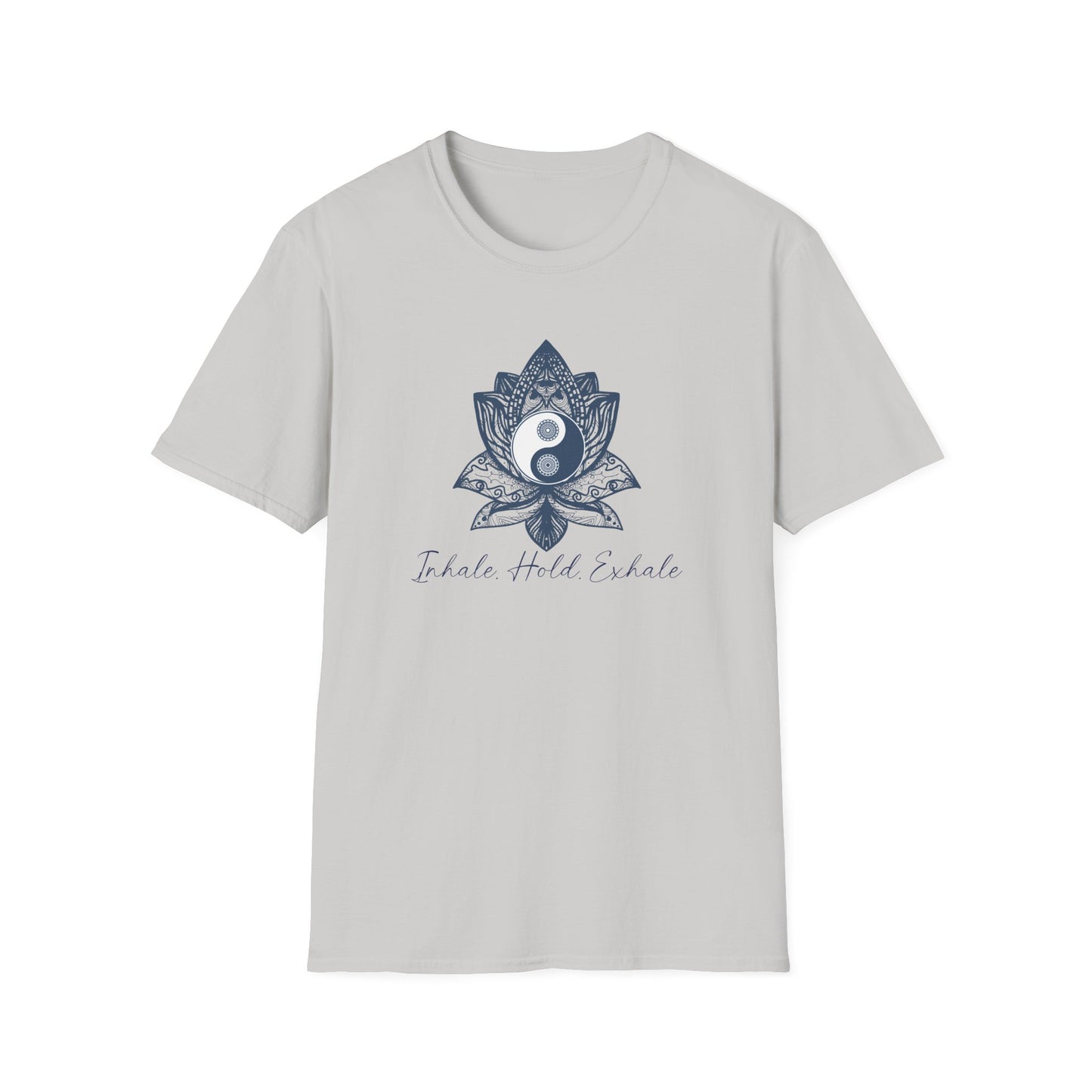 Inhale, Hold, Exhale (Yinyang) T-shirt