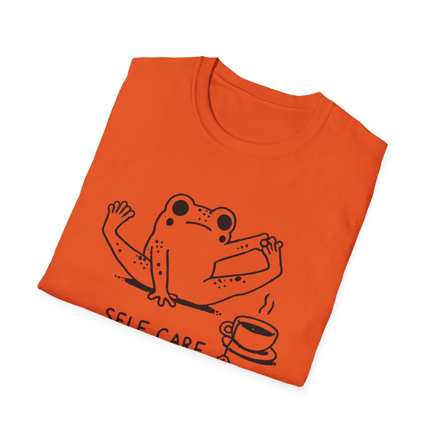 Self-Care Frog T-shirt