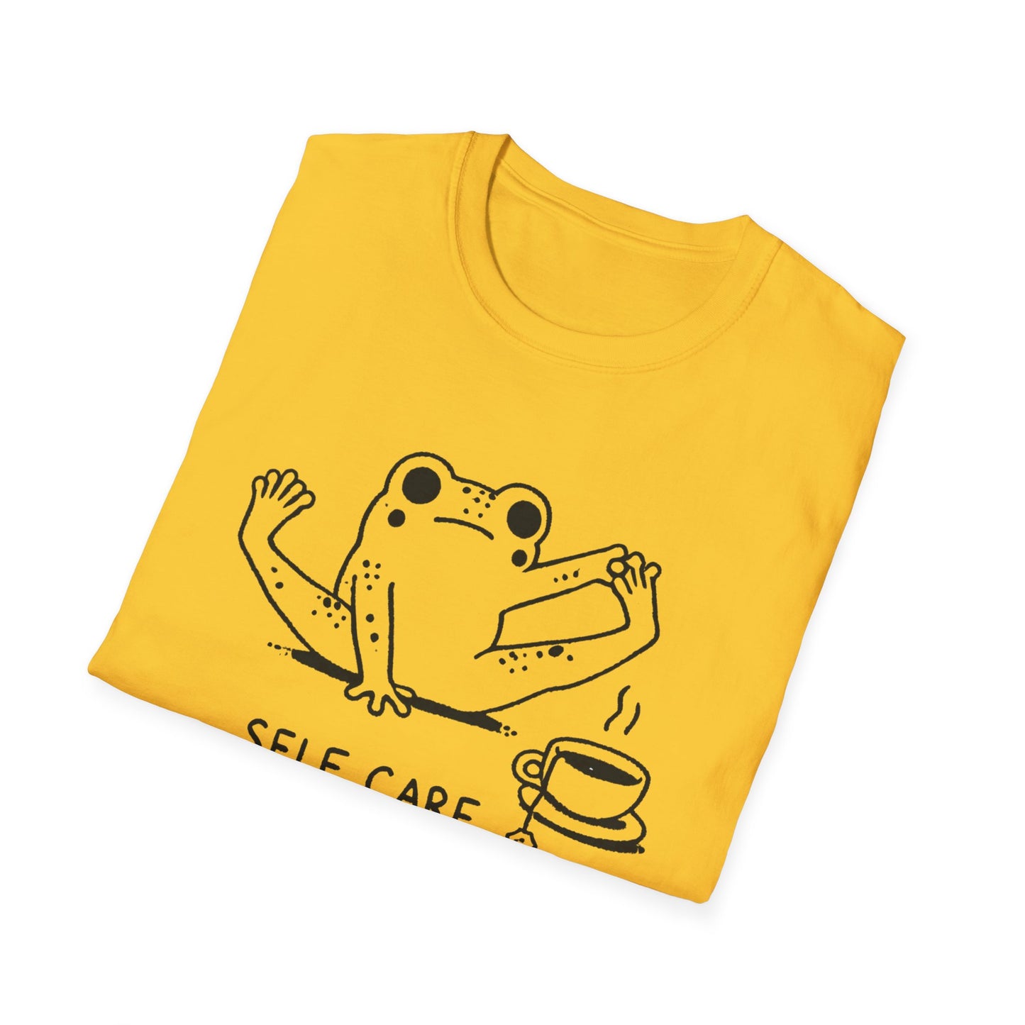 Self-Care Frog T-shirt