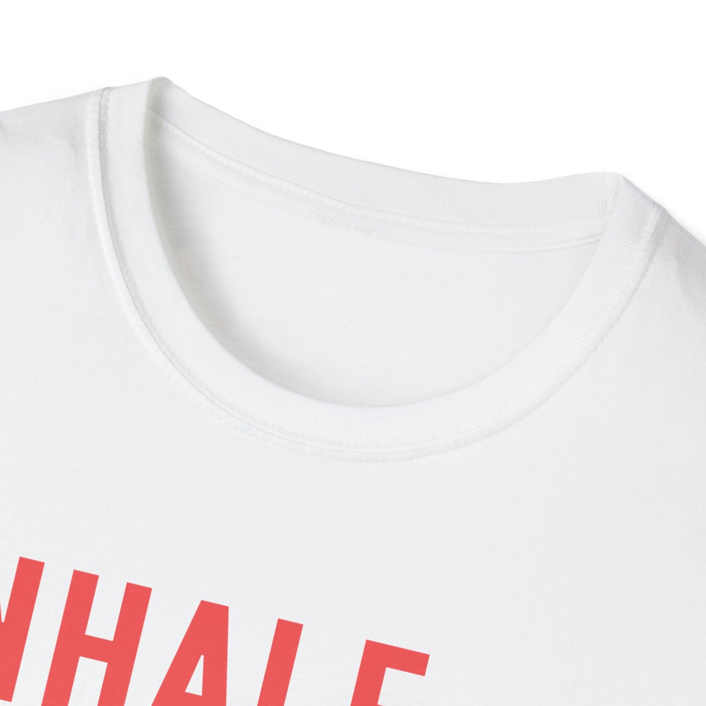 Inhale. Hold. Exhale. Bruh (Retro Colors) T-shirt