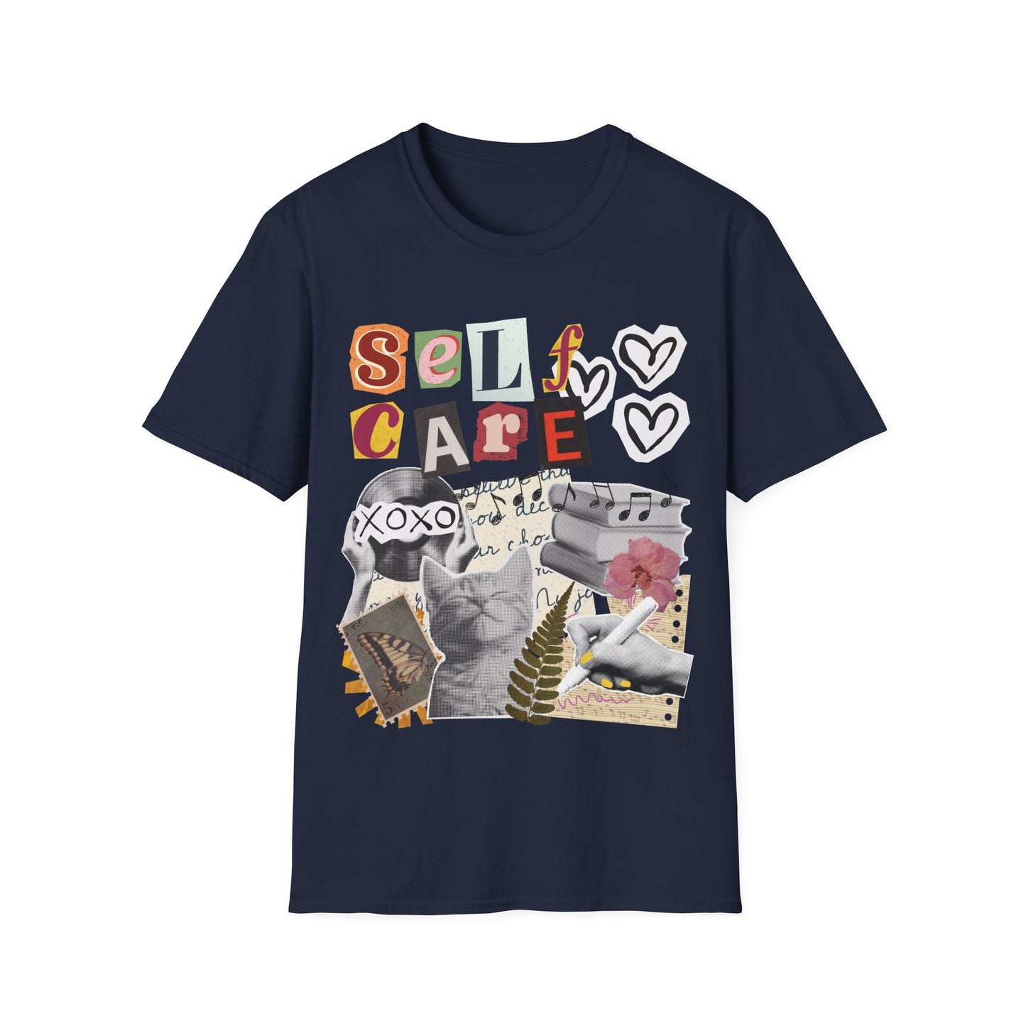 Self Care (Scrapbook) T-shirt