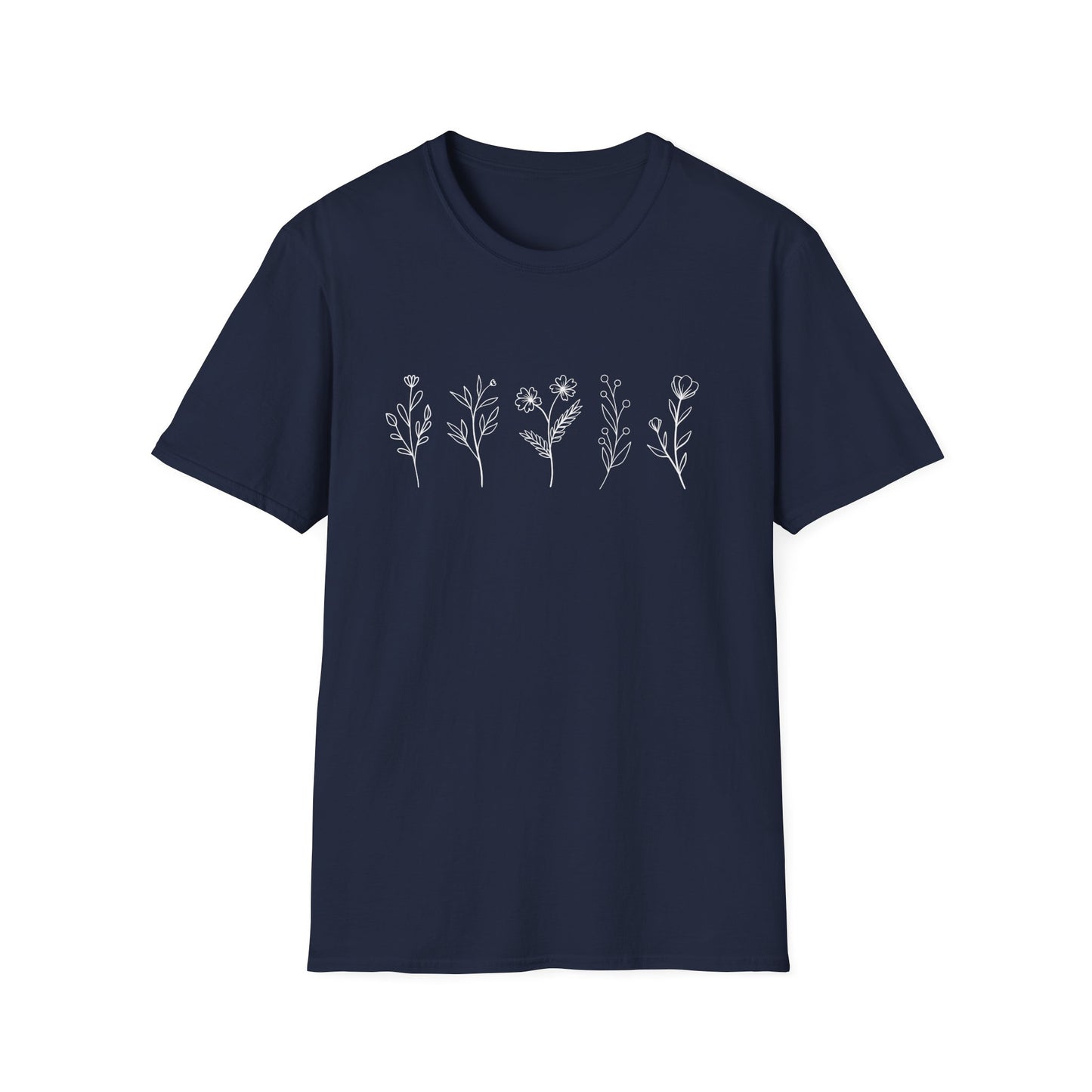 Botanical Line Drawing T-shirt