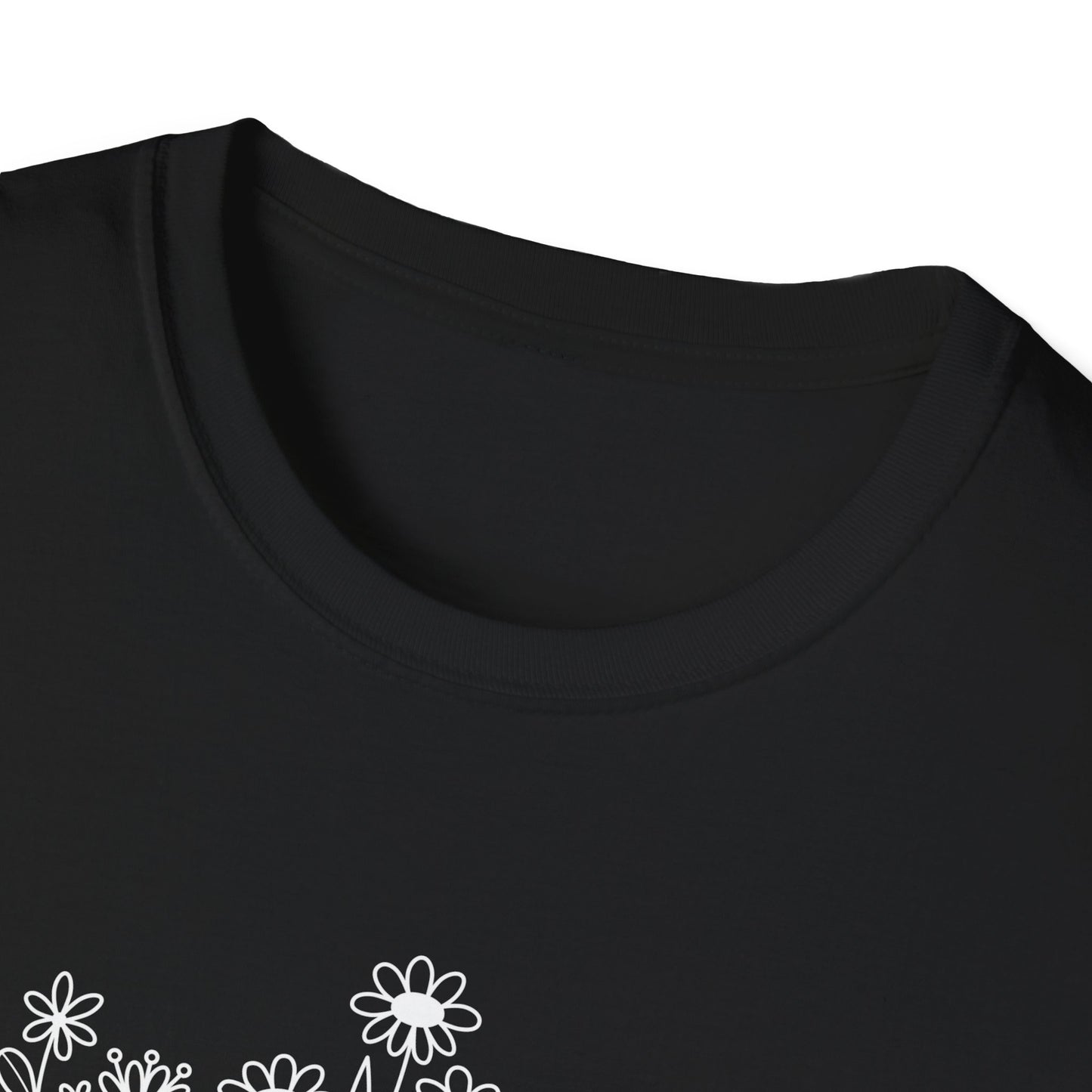 You Belong Among The Wildflowers (Line Art) T-shirt