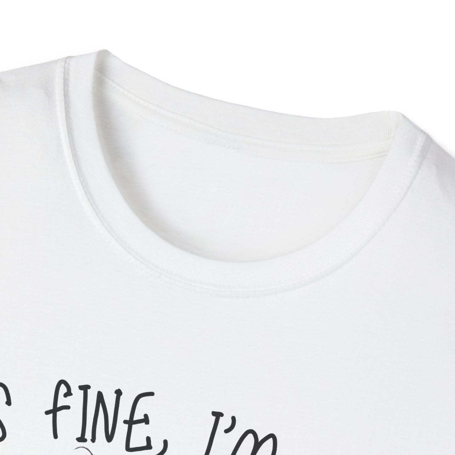 It's Fine. I'm Fine. Everything Is Fine (Cat) T-shirt
