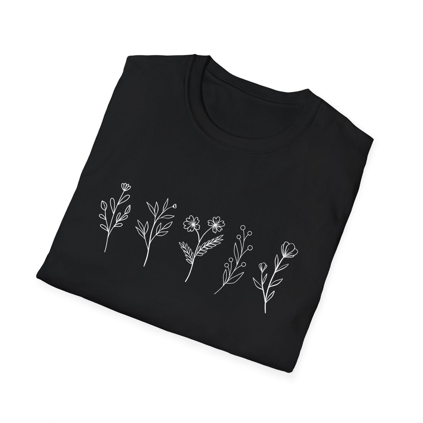Botanical Line Drawing T-shirt
