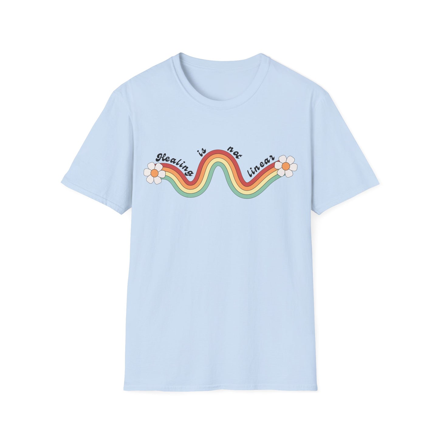 Healing Is Not Linear (Retro) T-shirt