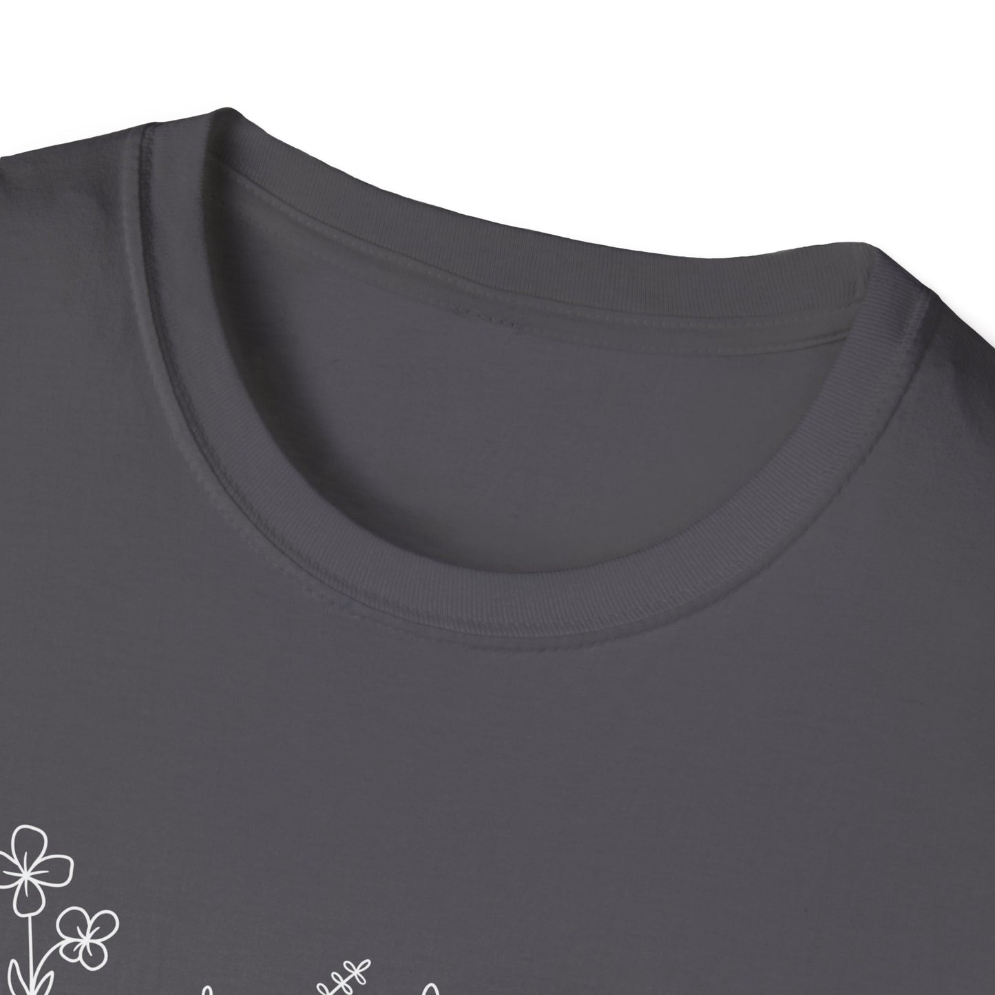 Grow Positive Thoughts (Line Art) T-shirt