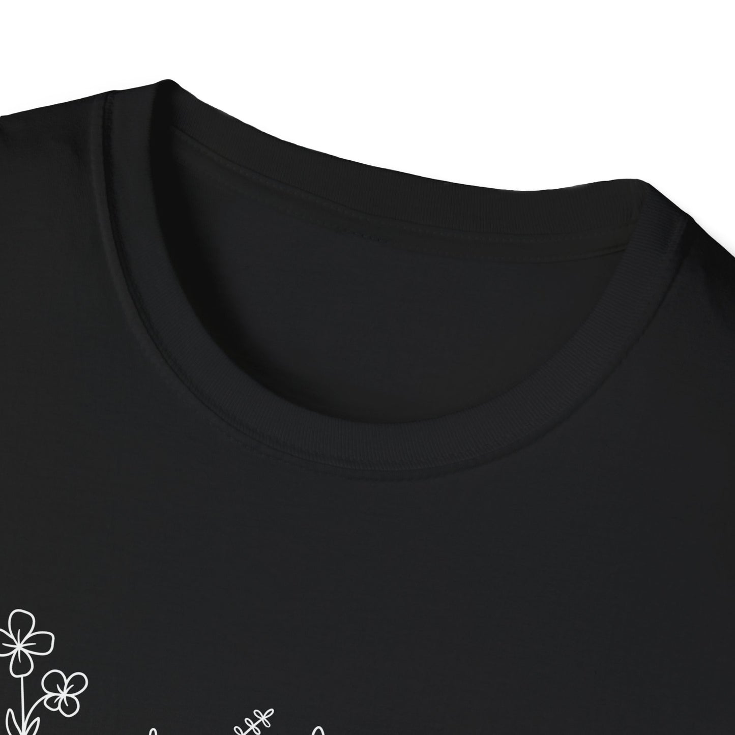 Grow Positive Thoughts (Line Art) T-shirt