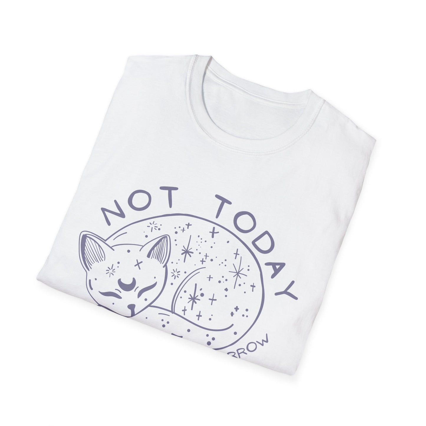Not Today Maybe Tomorrow Cat T-shirt