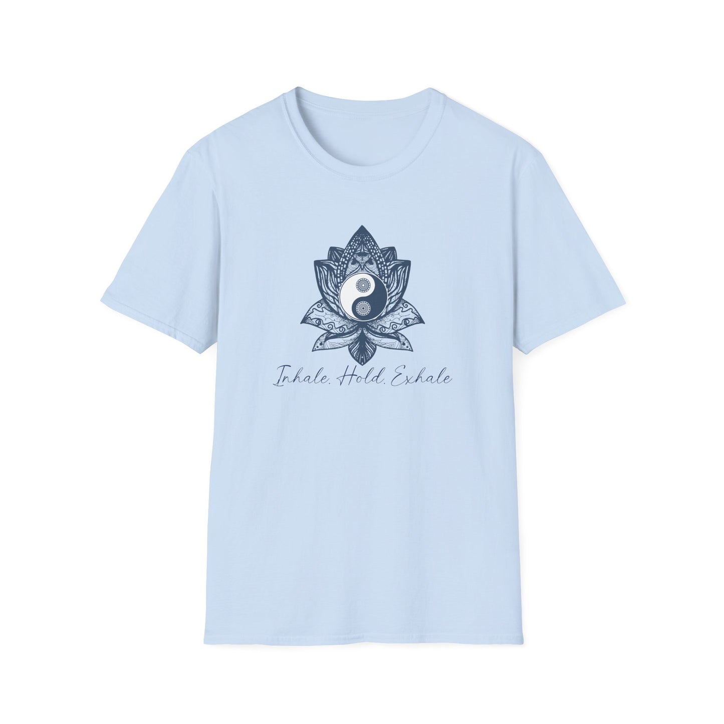 Inhale, Hold, Exhale (Yinyang) T-shirt