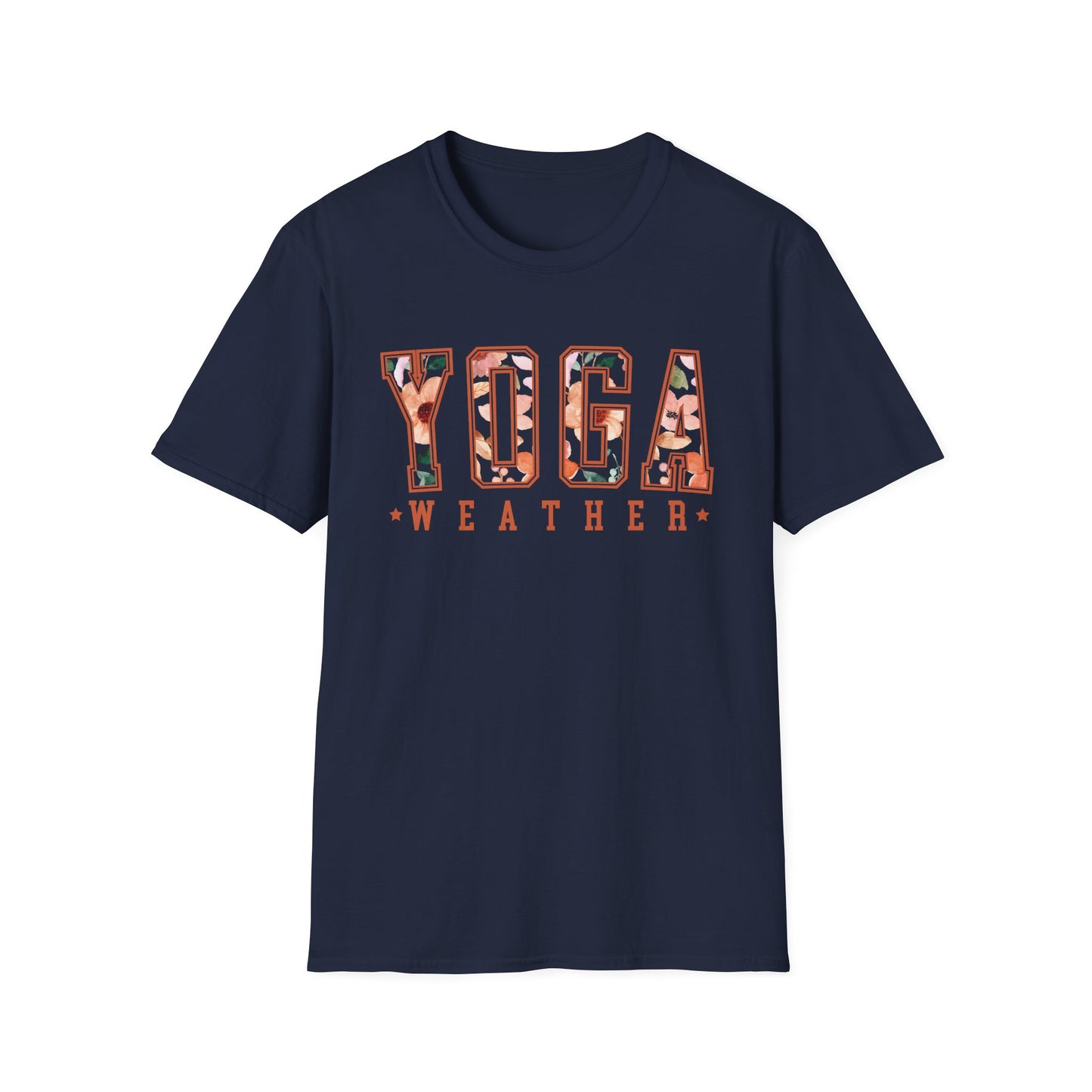 Yoga Weather (Floral) T-shirt