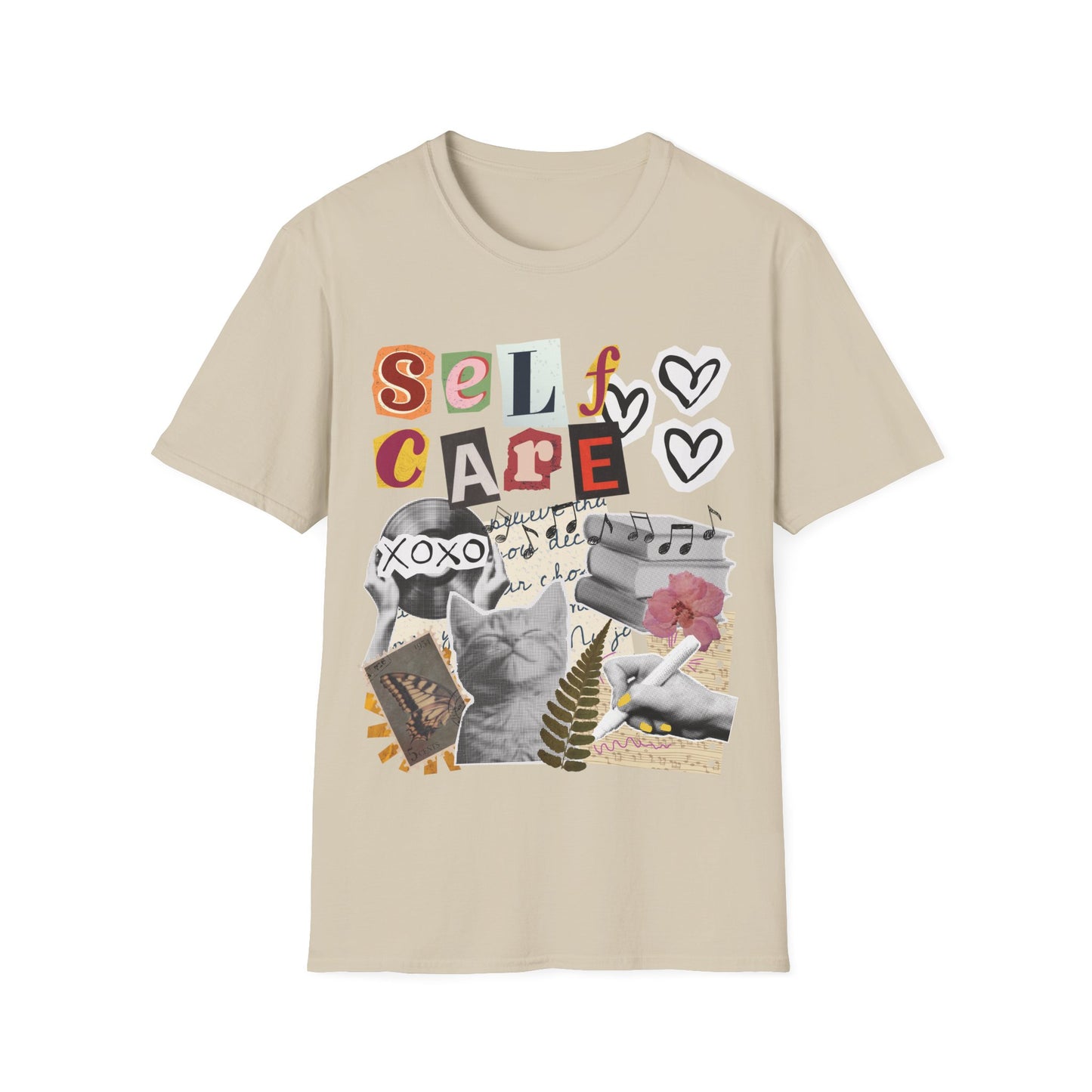 Self Care (Scrapbook) T-shirt