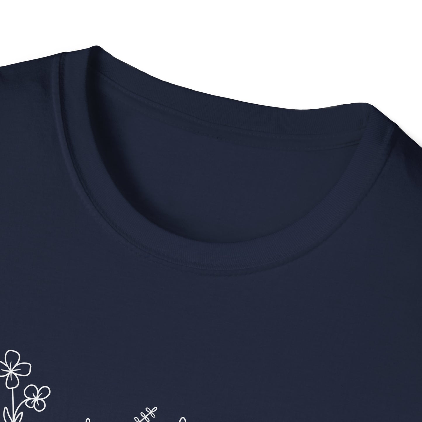 Grow Positive Thoughts (Line Art) T-shirt