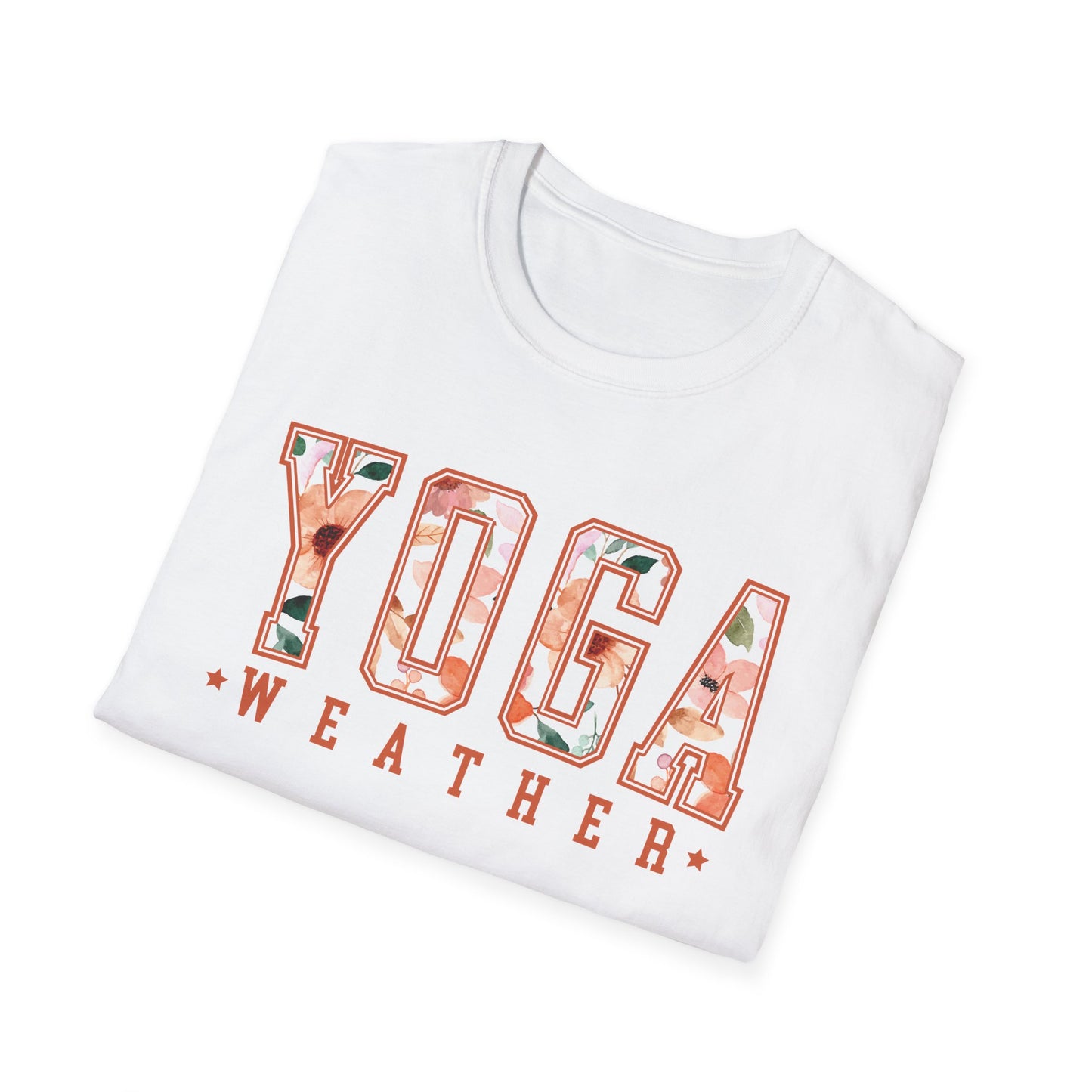 Yoga Weather (Floral) T-shirt