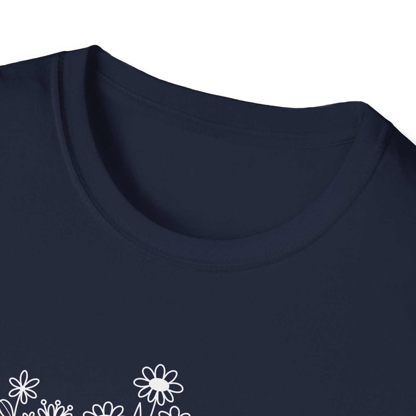 You Belong Among The Wildflowers (Line Art) T-shirt