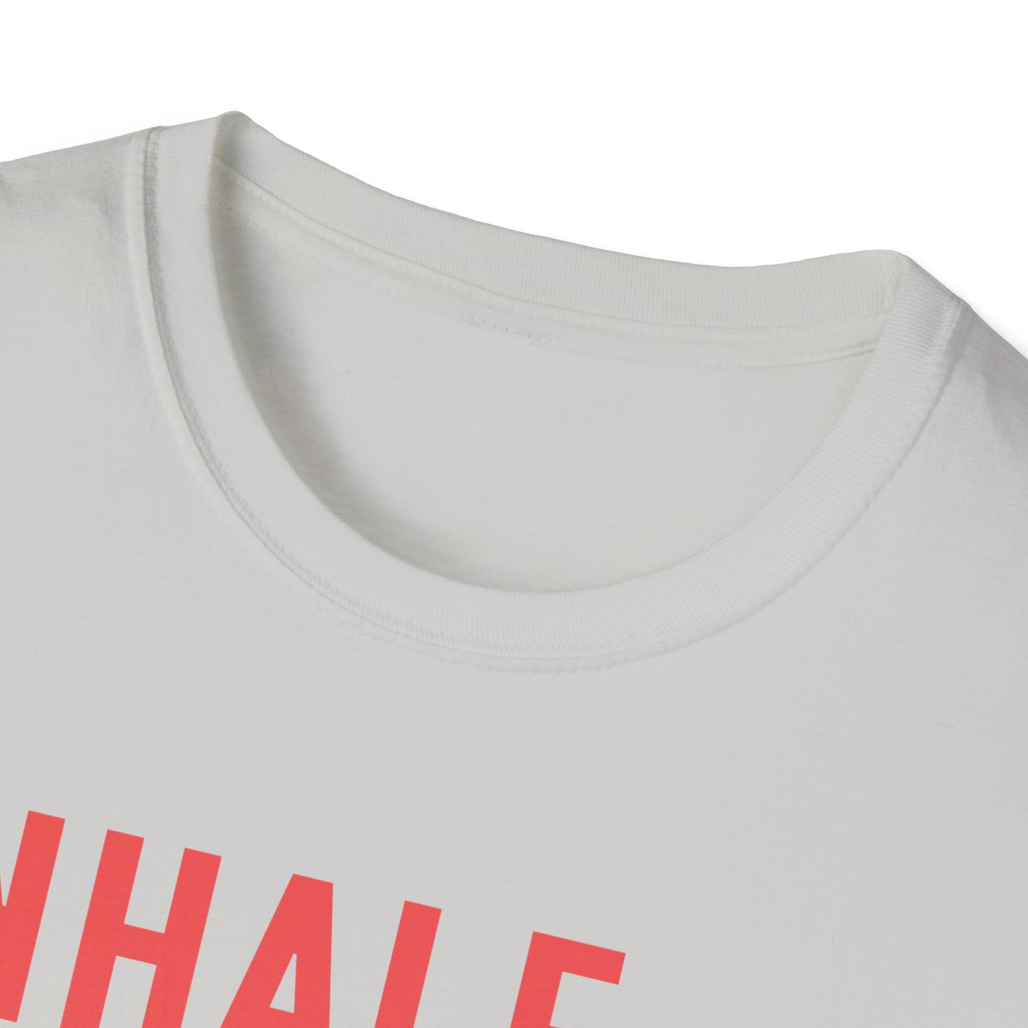 Inhale. Hold. Exhale. Bruh (Retro Colors) T-shirt