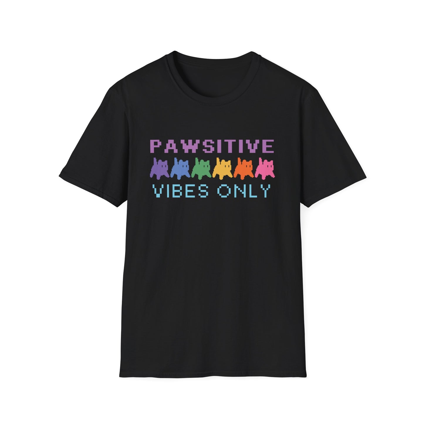 Pawsitive Vibes Only T-shirt