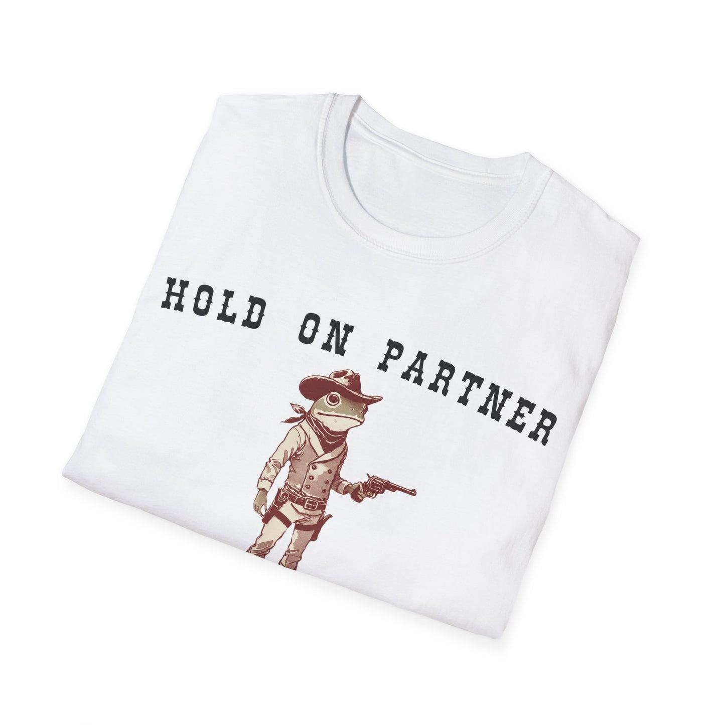 Hold On Partner I'm Overstimulated T-shirt