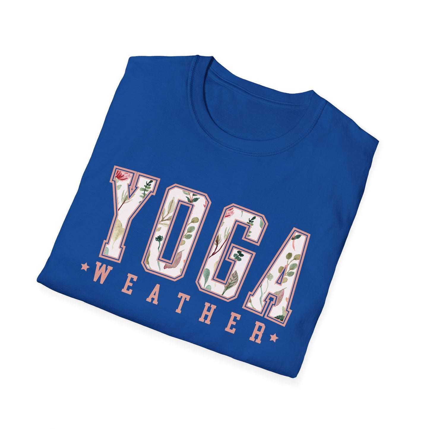 Yoga Weather (Watercolor Floral) T-shirt