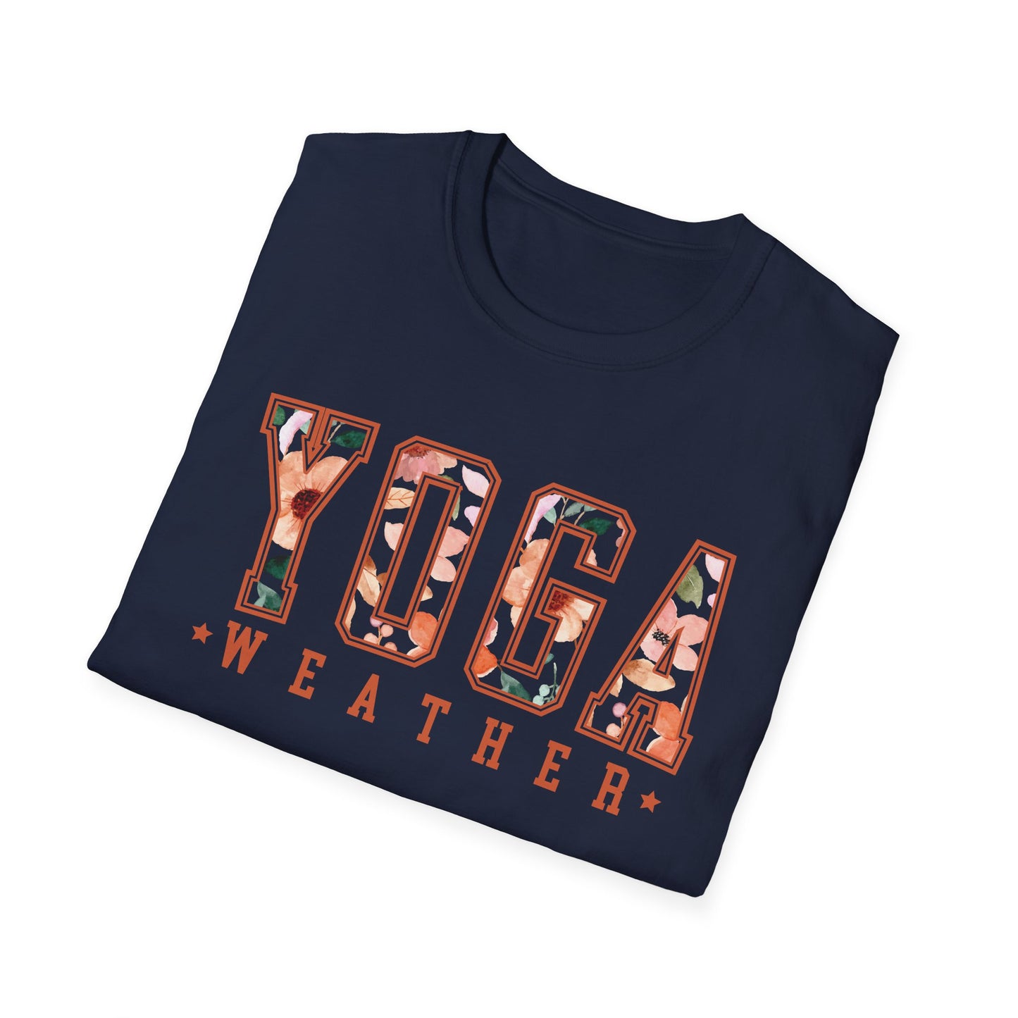 Yoga Weather (Floral) T-shirt