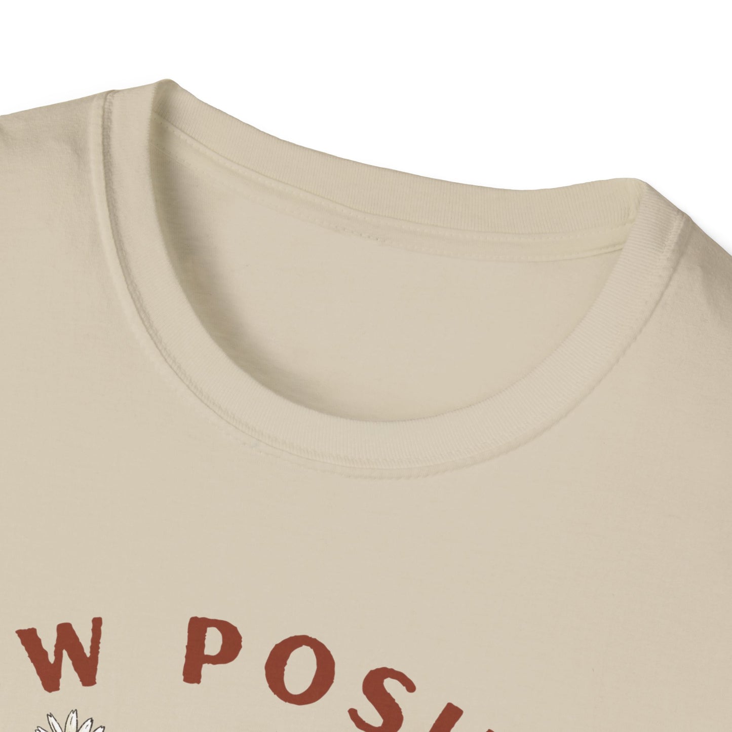 Grow Positive Thoughts (Botanical Skull) T-shirt