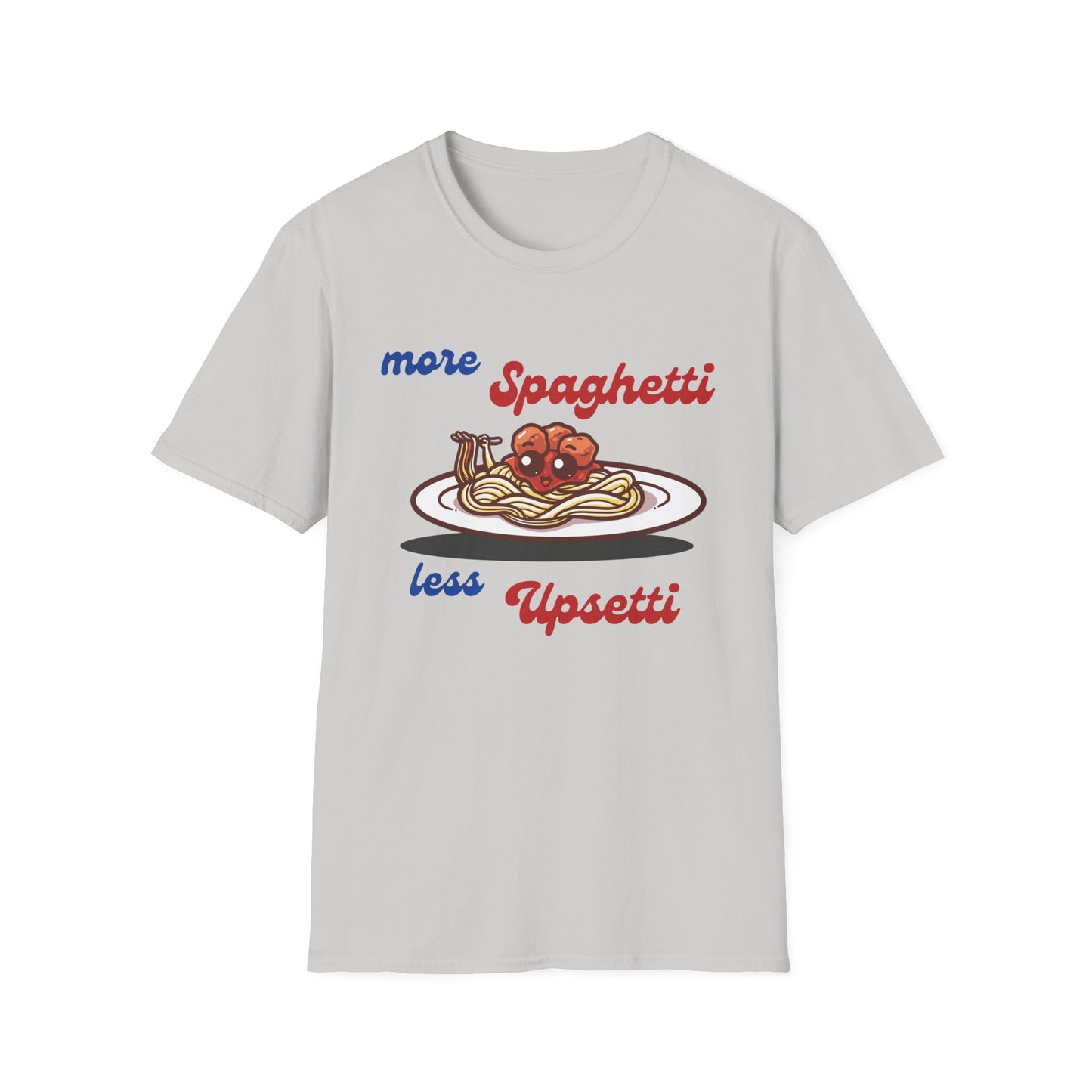 More Spaghetti Less Upsetti (Retro) T-shirt