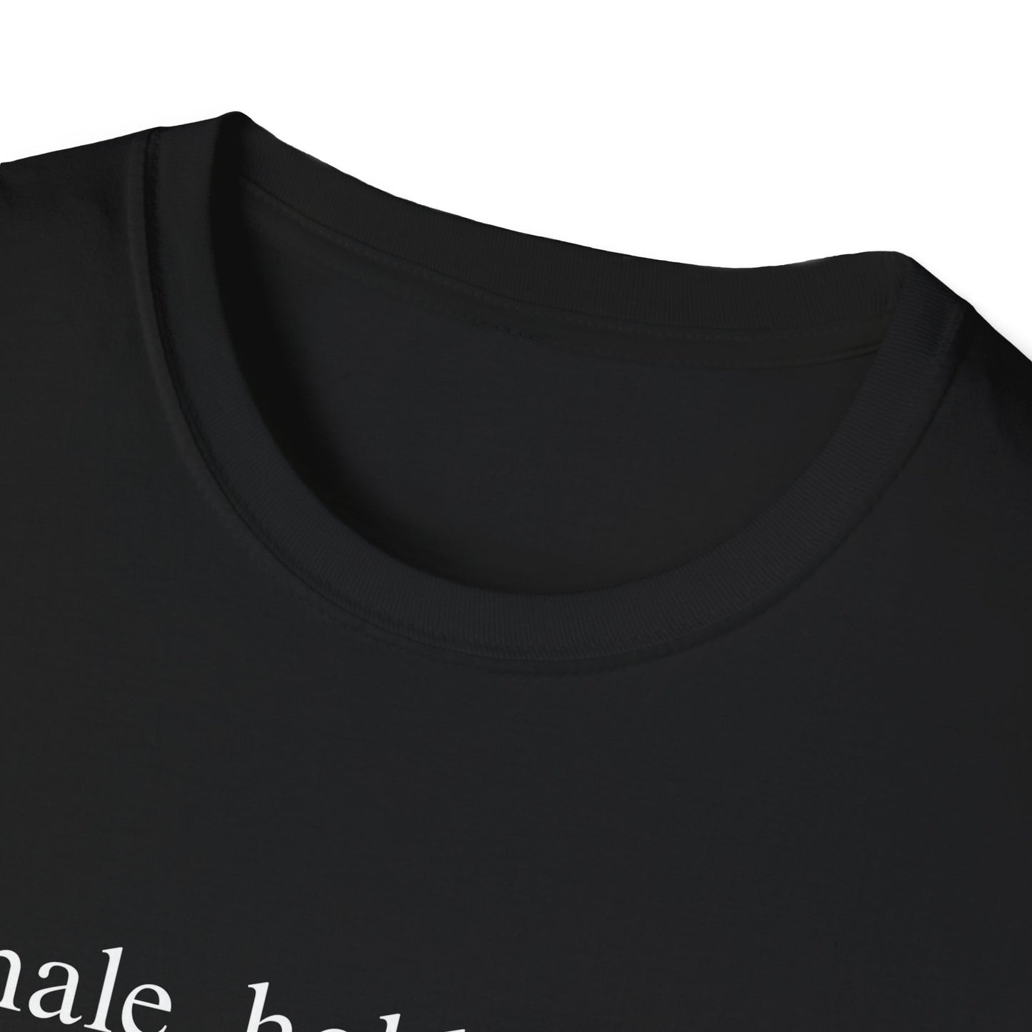 Inhale Hold Exhale (Text Only) T-shirt