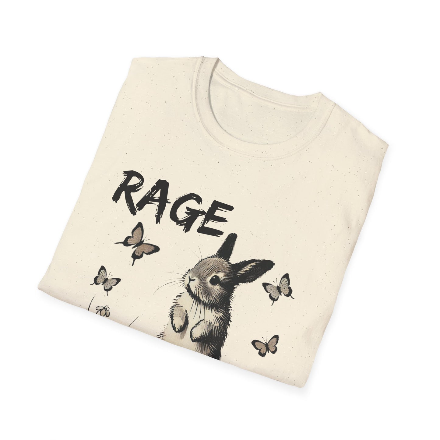 Rage Consumes Me (Rabbit & Butterflies) T-shirt