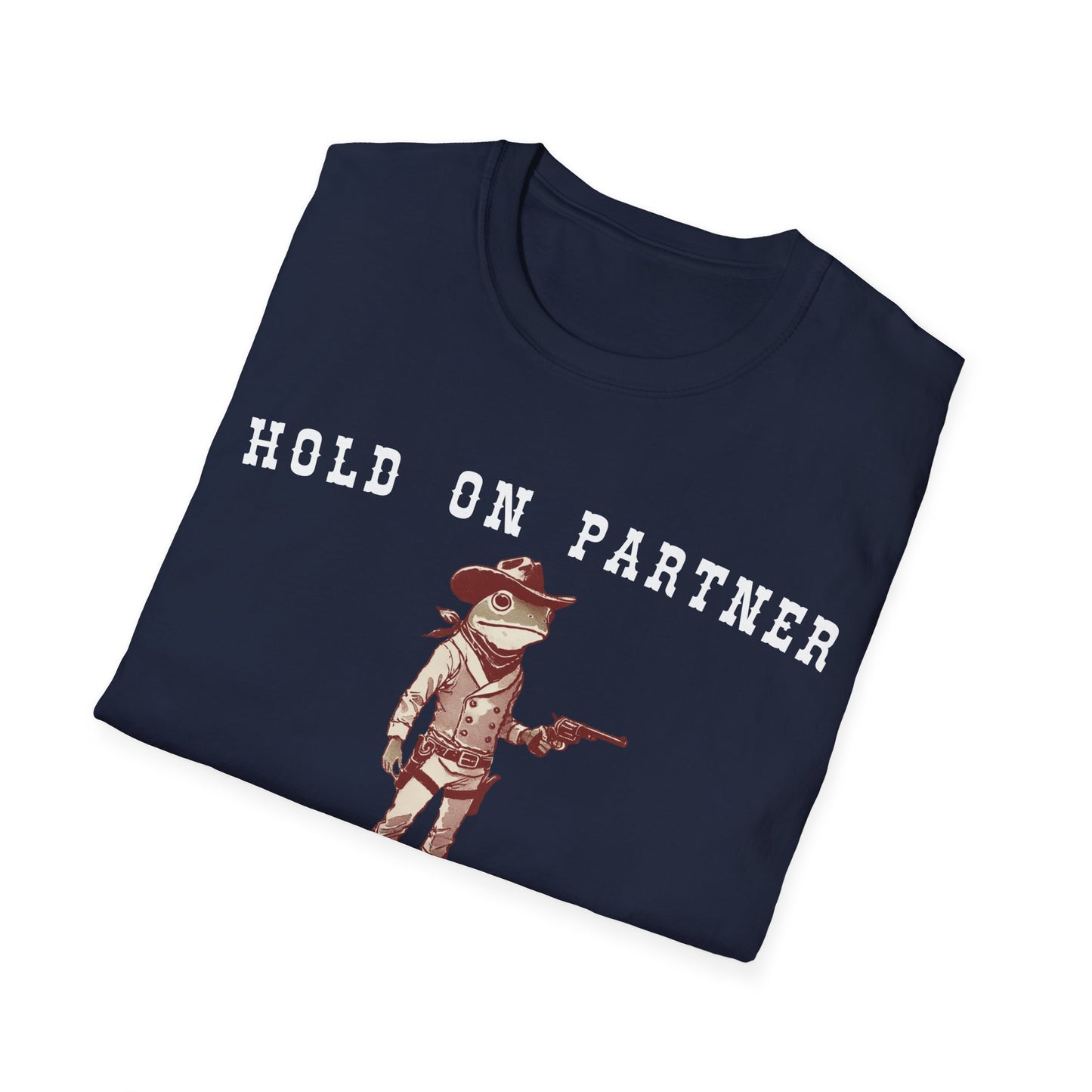 Hold On Partner I'm Overstimulated T-shirt