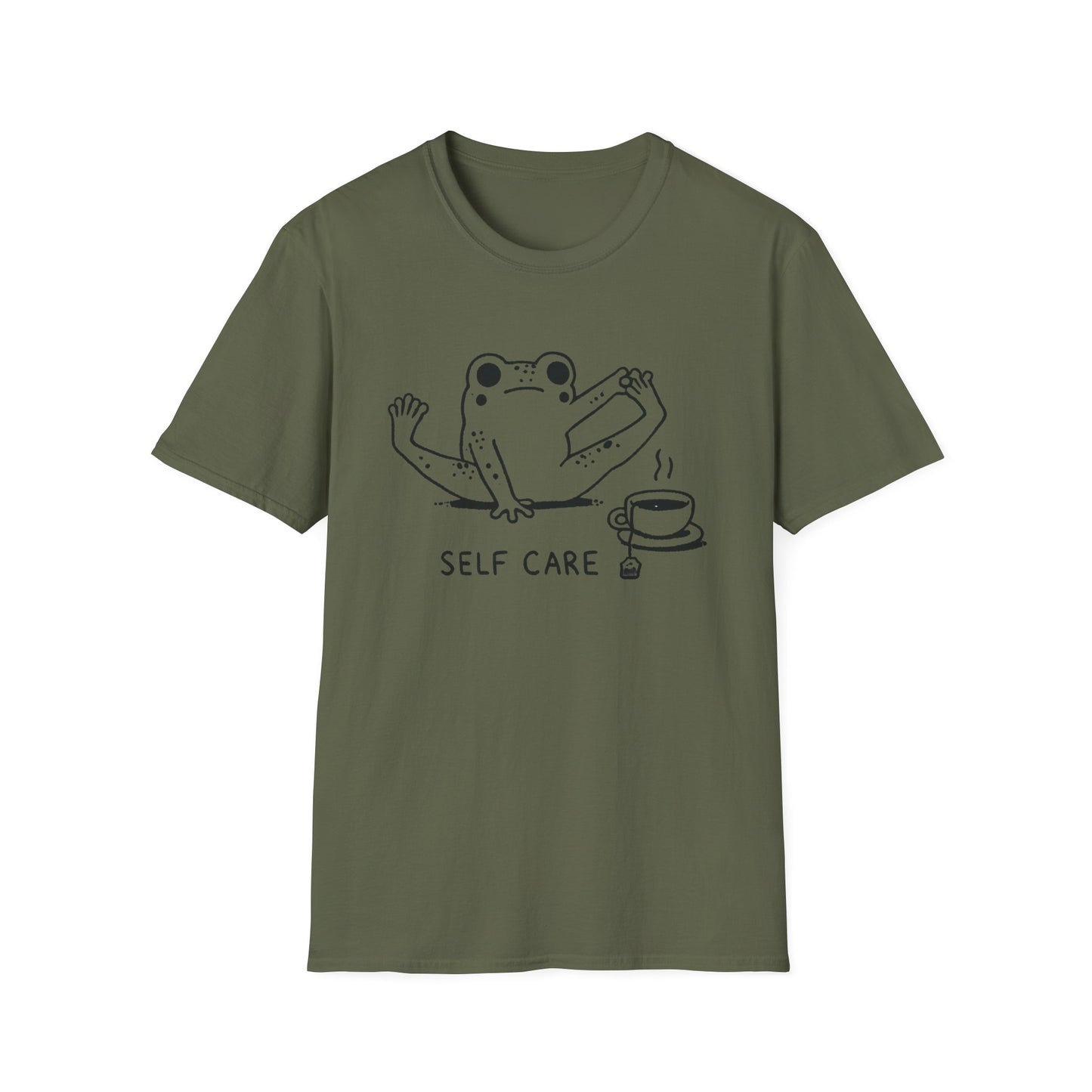 Self-Care Frog T-shirt