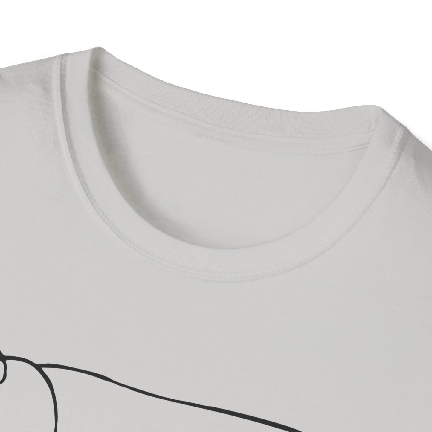 Not Today Cat (Line Art) T-shirt