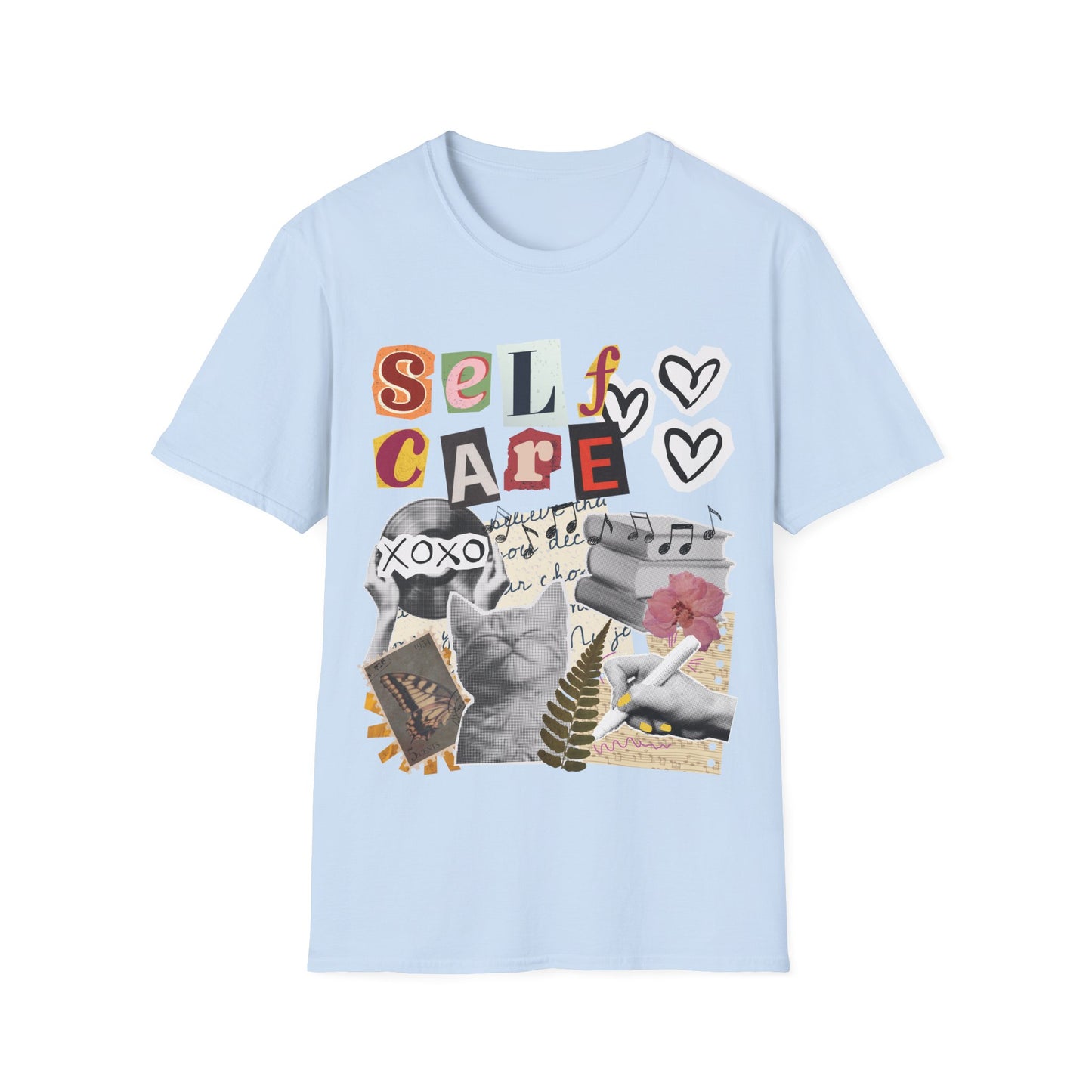 Self Care (Scrapbook) T-shirt