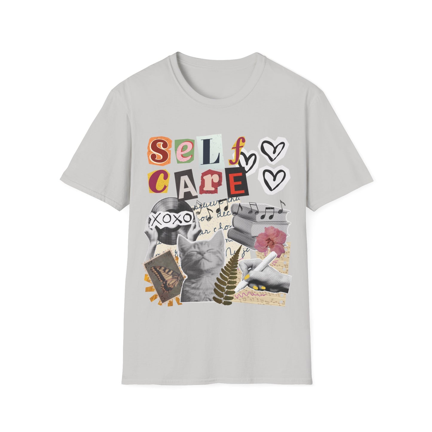 Self Care (Scrapbook) T-shirt