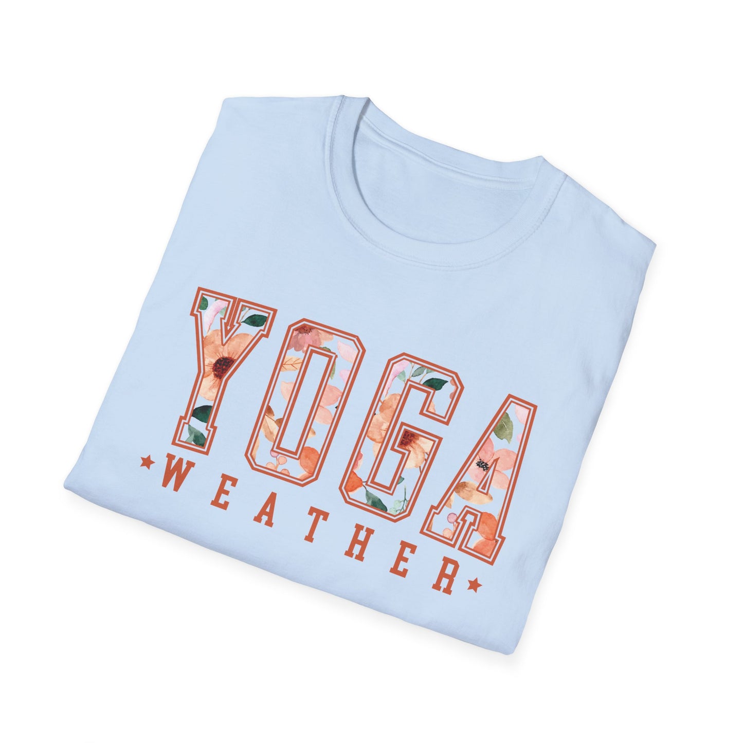 Yoga Weather (Floral) T-shirt