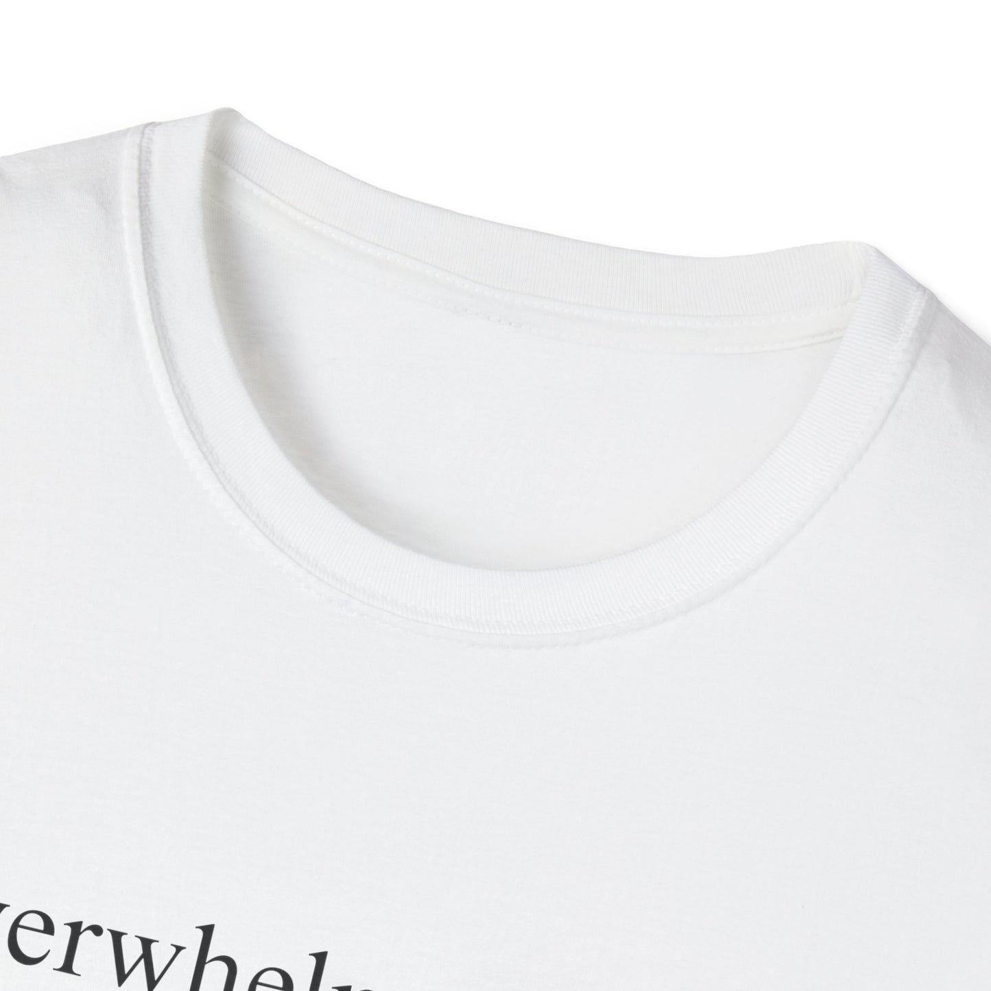 Overwhelmed Papa (Text Only) T-shirt