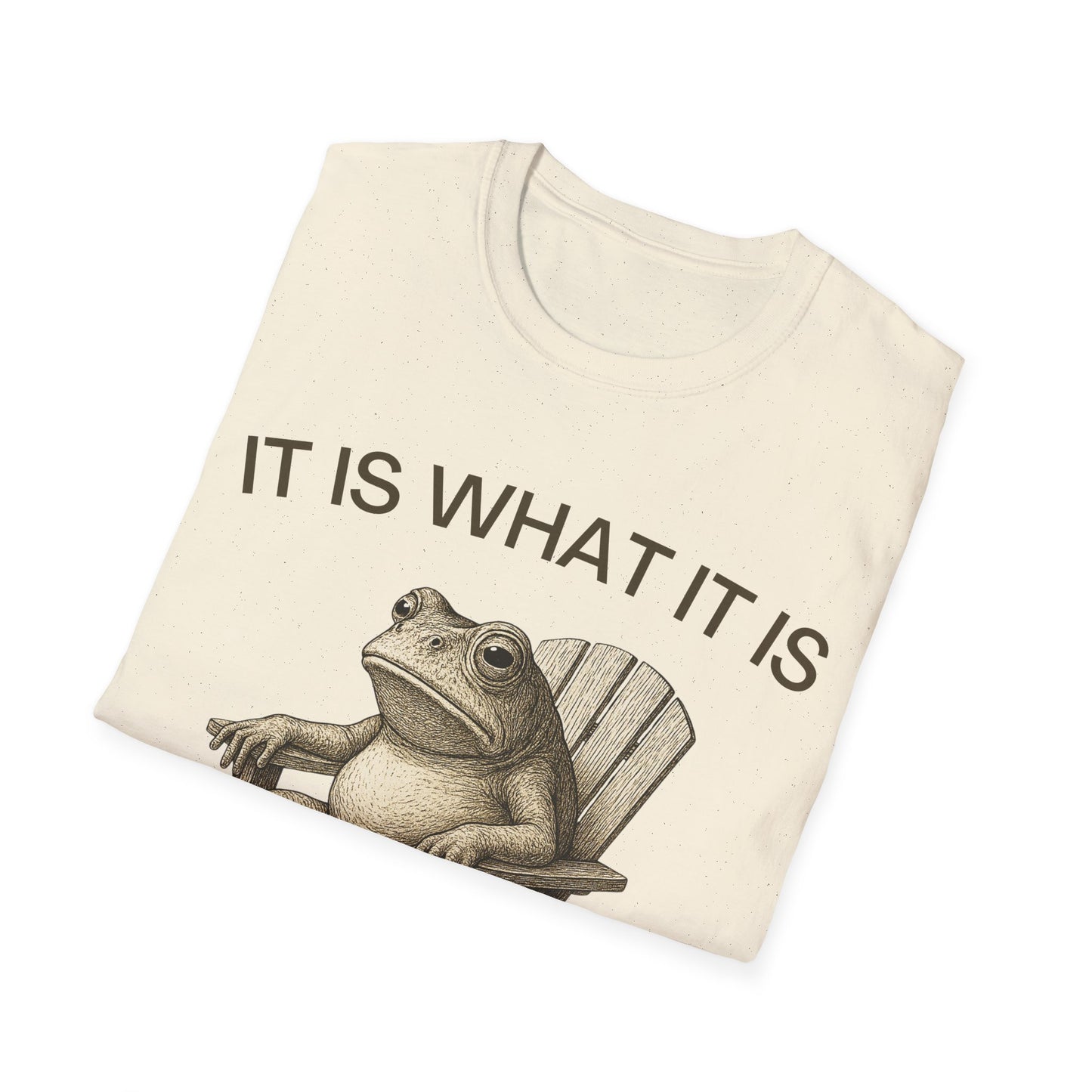 It Is What It Is And It Is Not Great (Frog) T-shirt