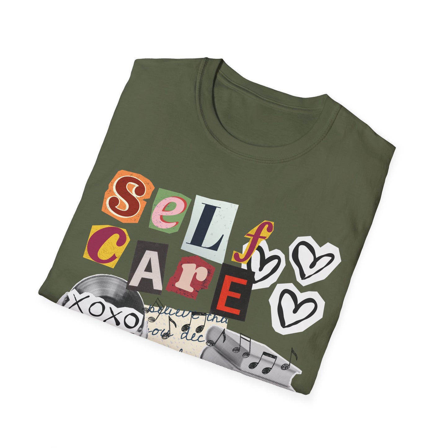 Self Care (Scrapbook) T-shirt
