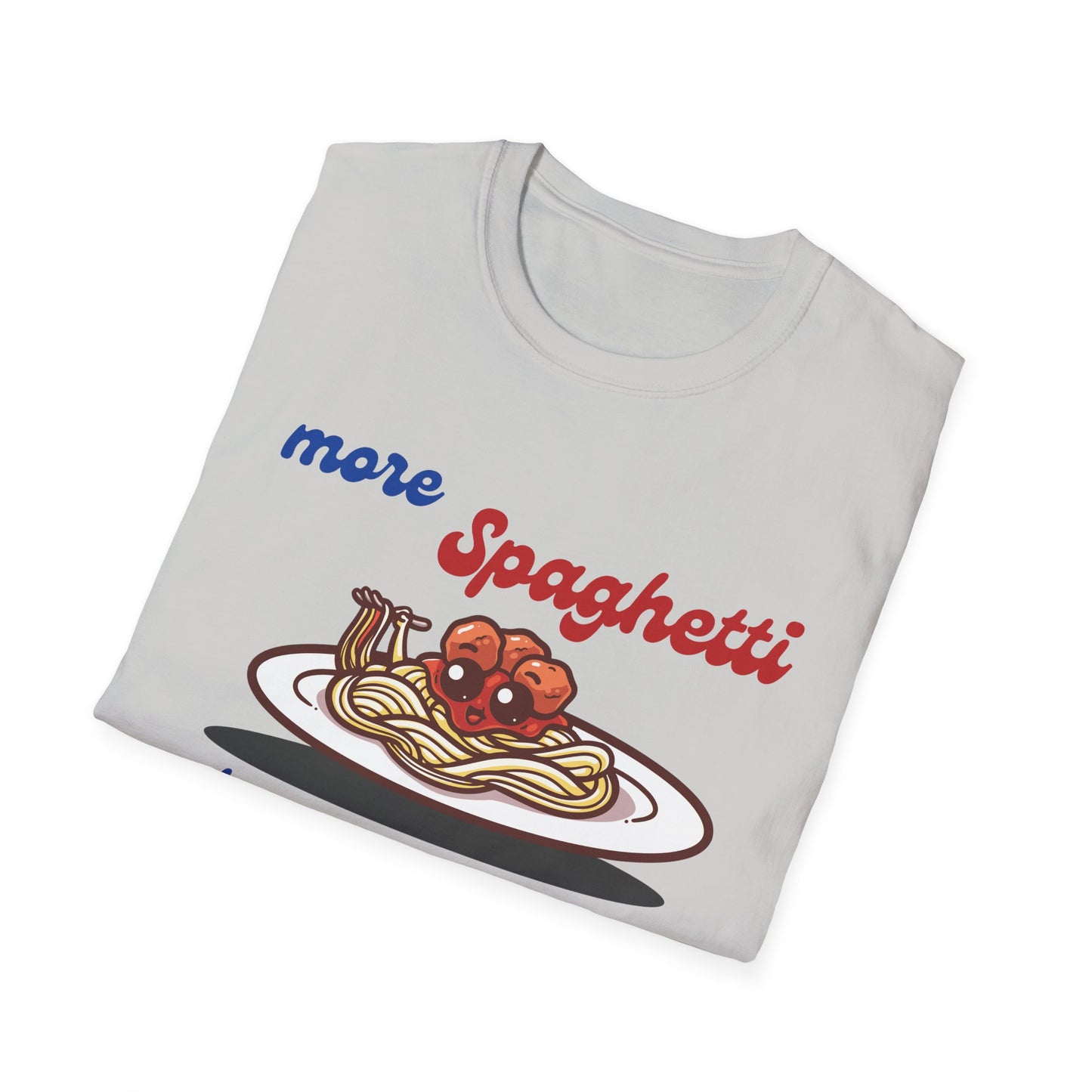 More Spaghetti Less Upsetti (Retro) T-shirt