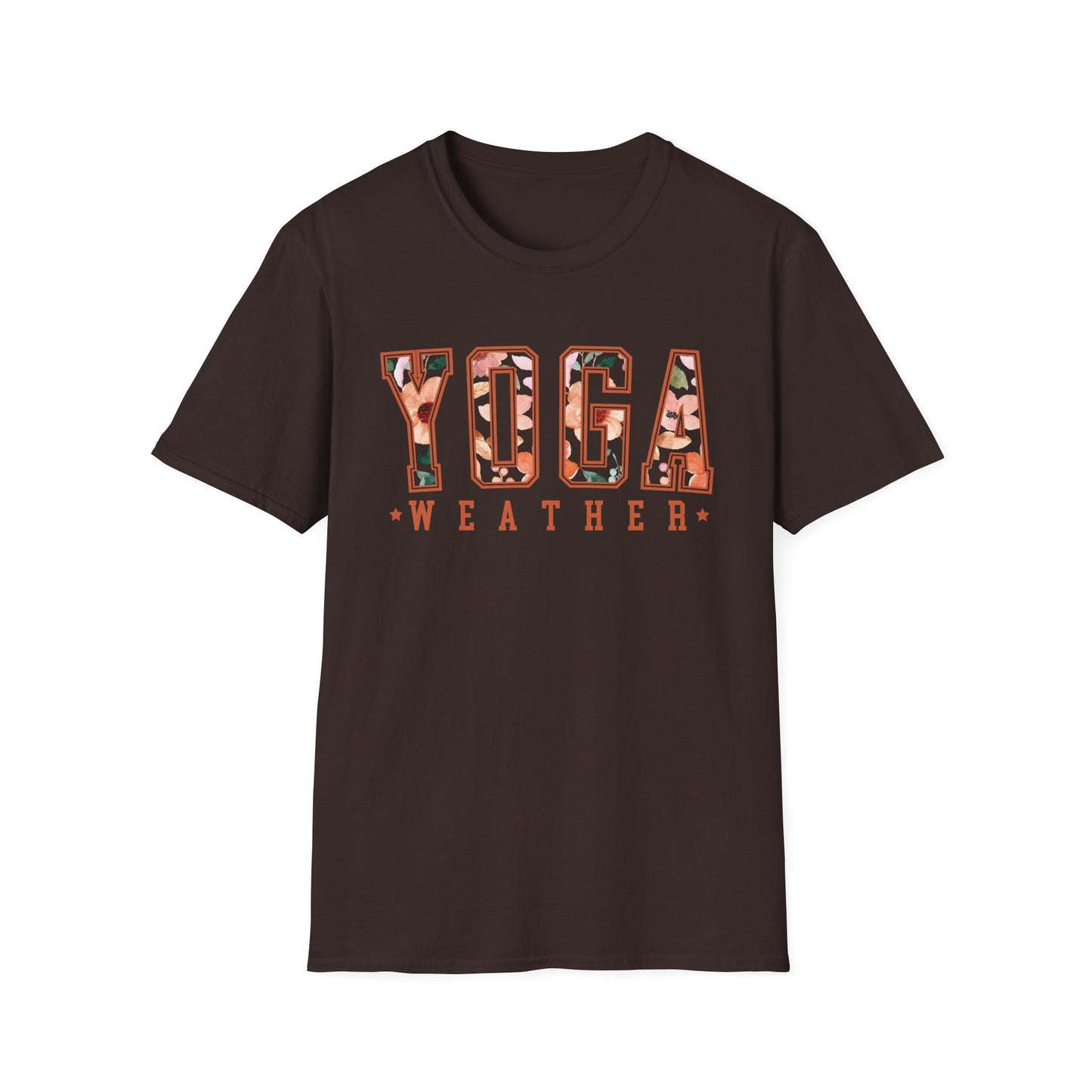 Yoga Weather (Floral) T-shirt