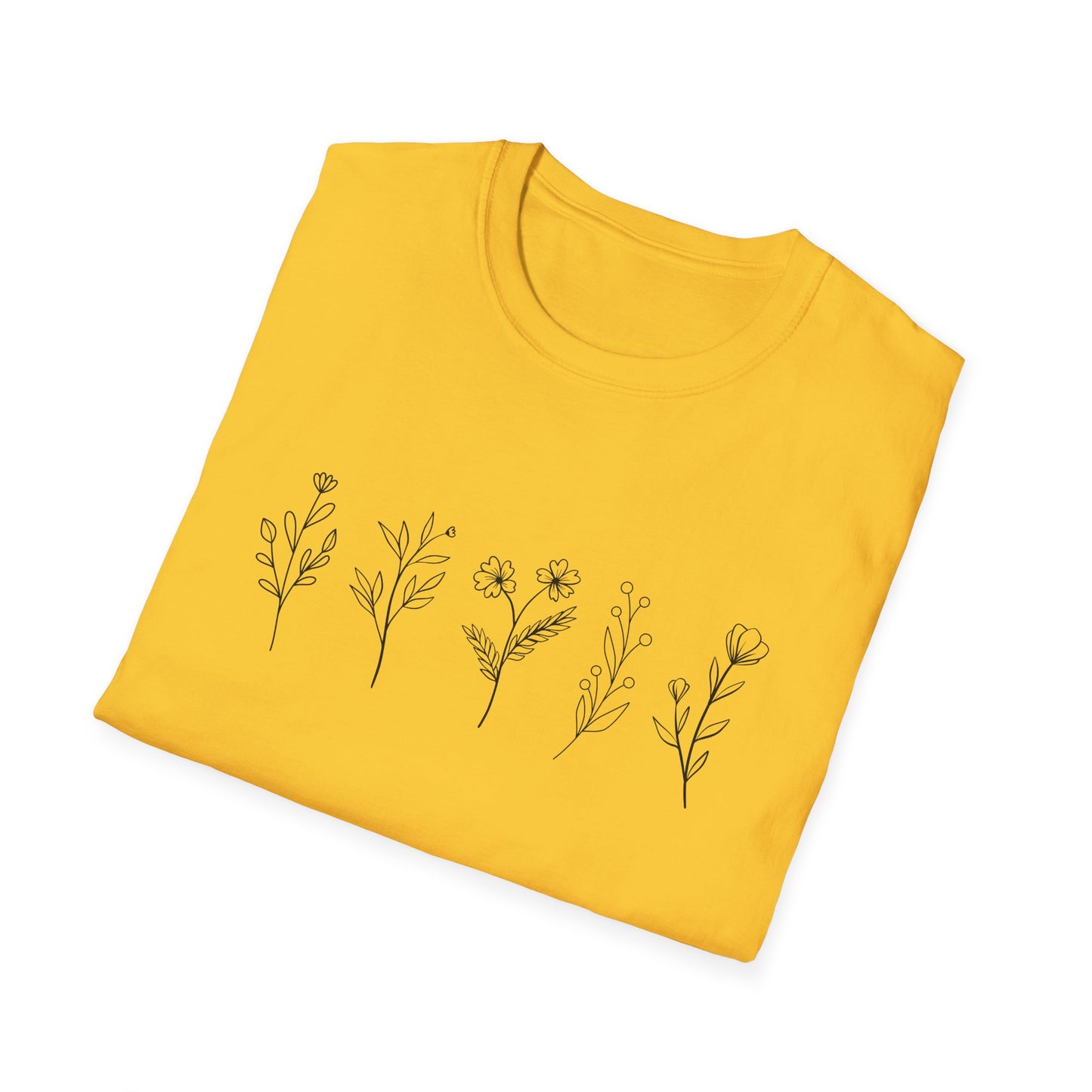Botanical Line Drawing T-shirt