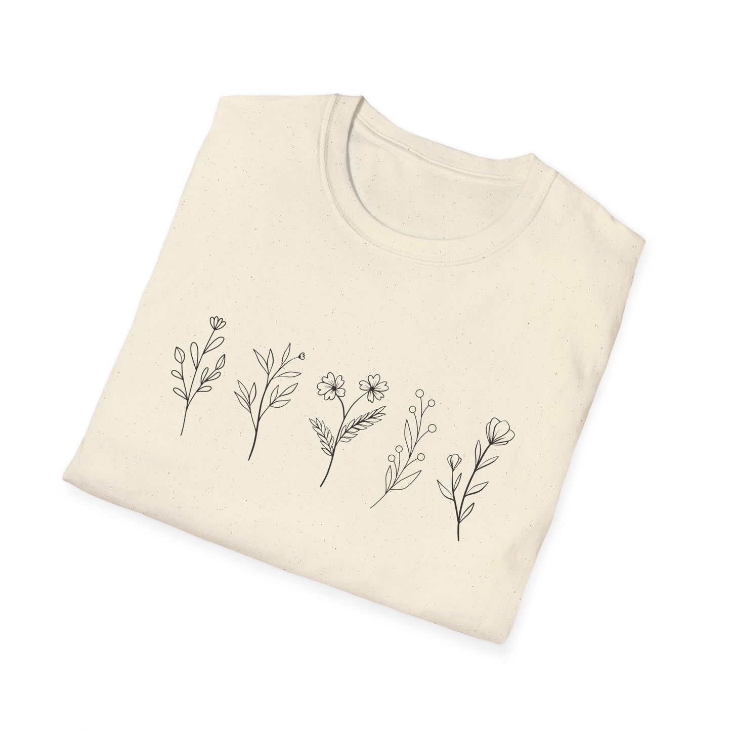 Botanical Line Drawing T-shirt