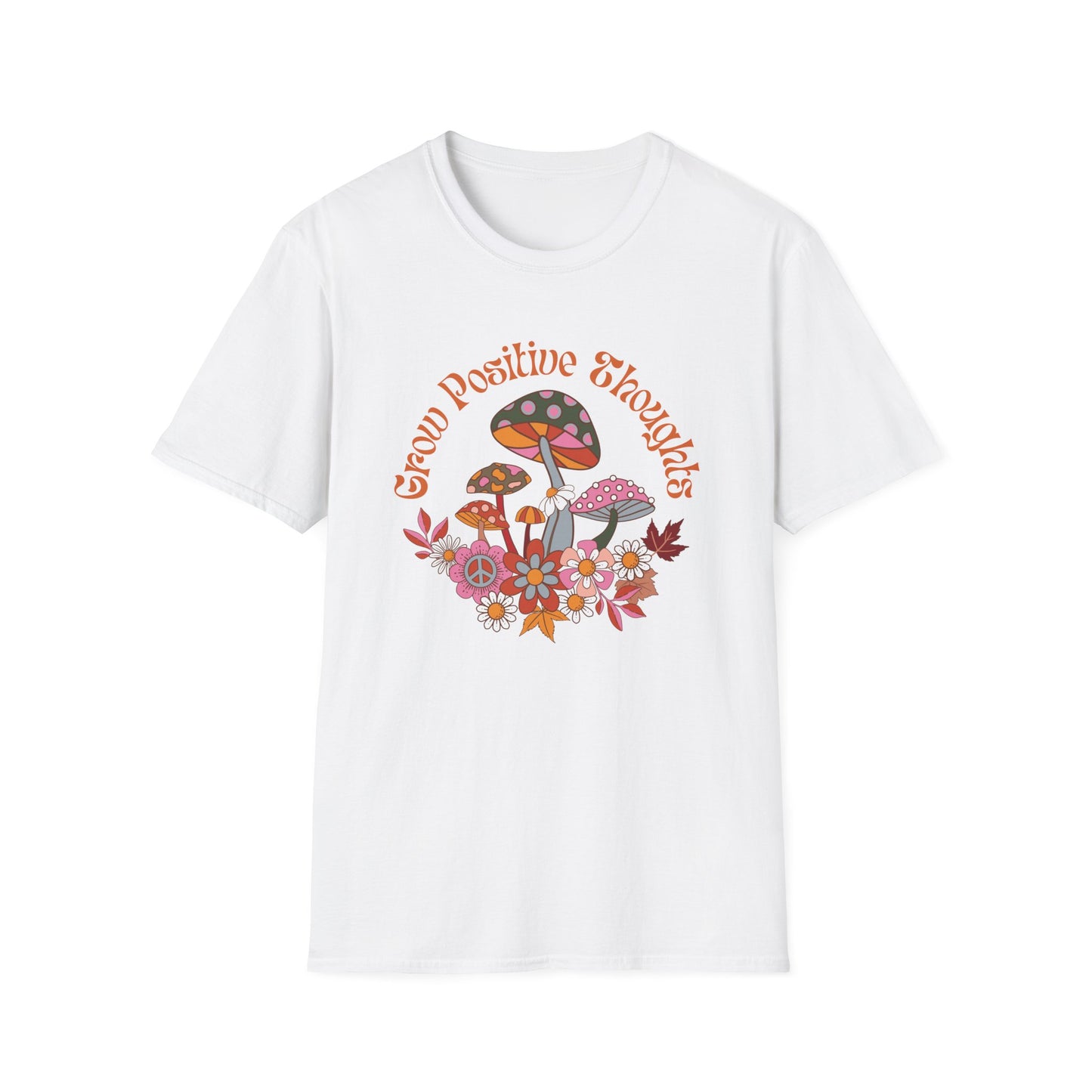 Grow Positive Thoughts (Groovy) T-shirt