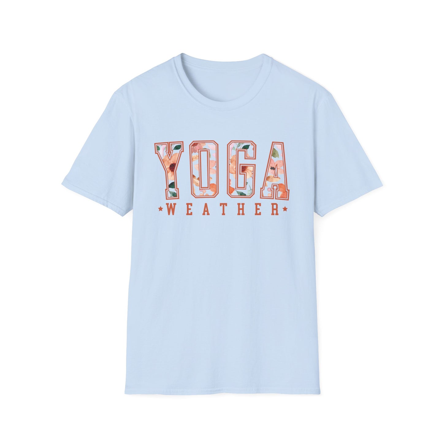 Yoga Weather (Floral) T-shirt