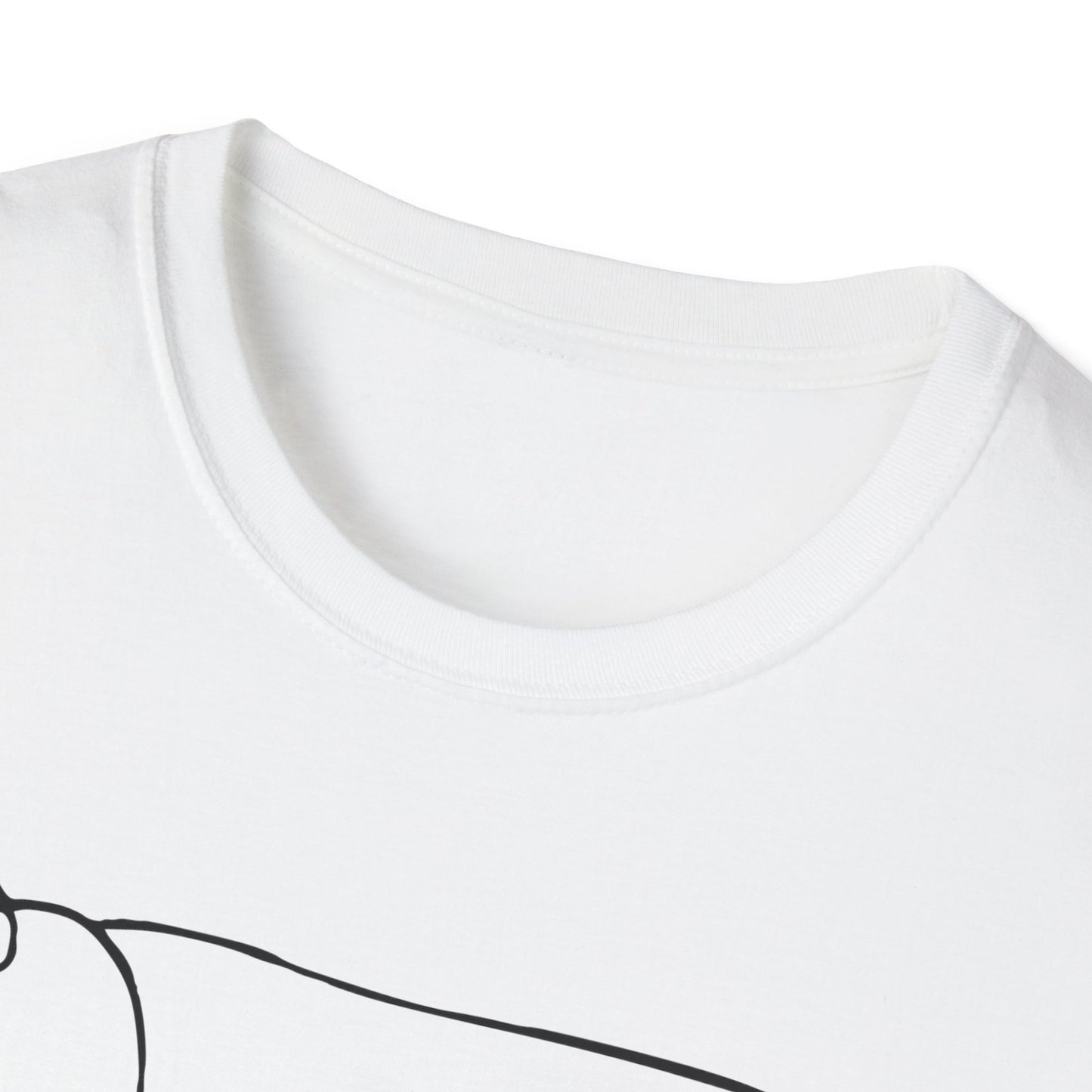 Not Today Cat (Line Art) T-shirt
