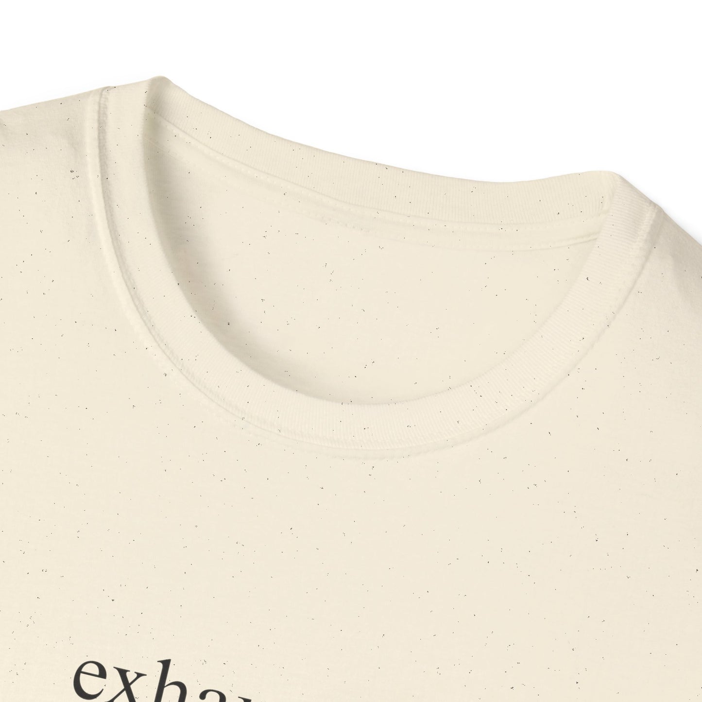 Exhausted (Text Only) T-shirt